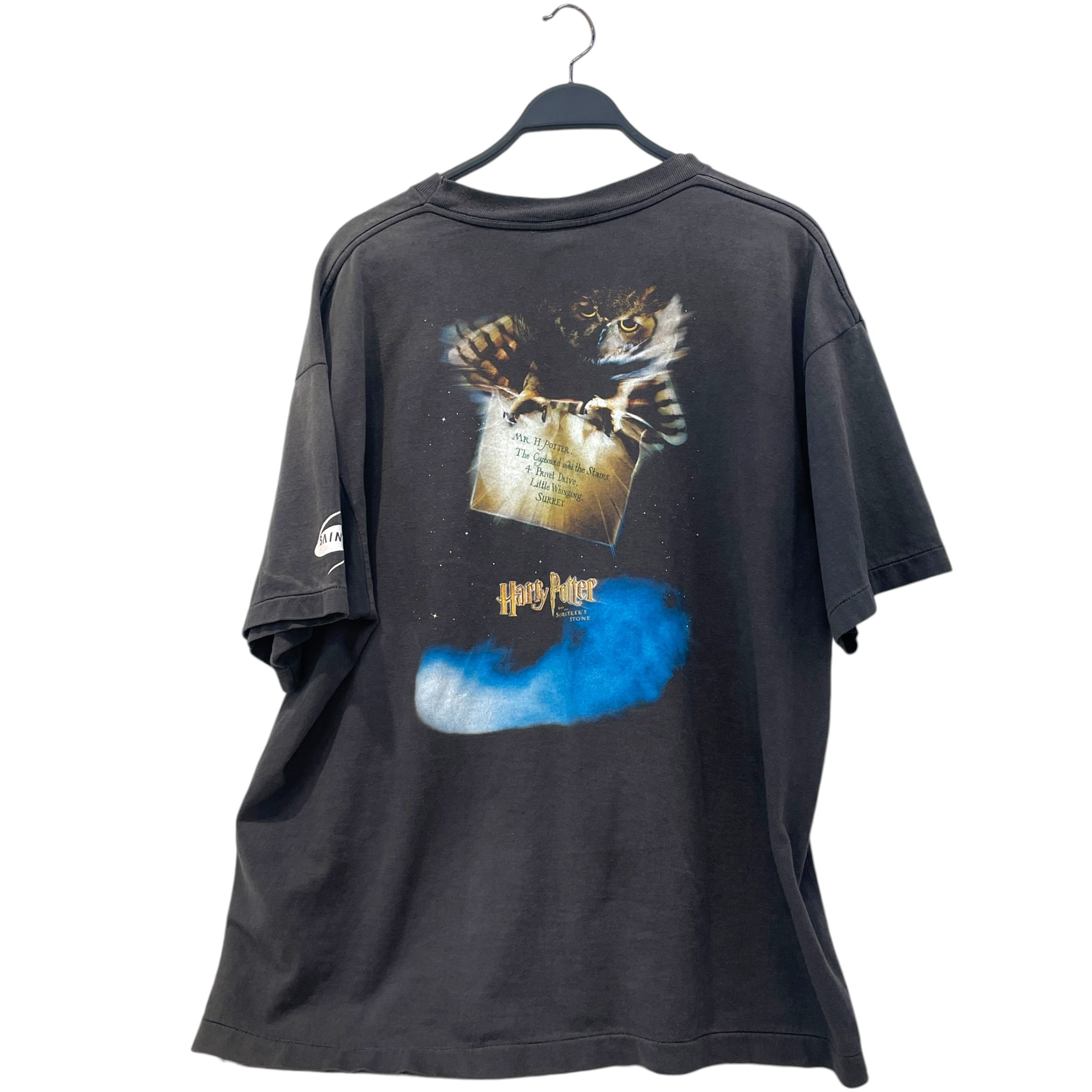 SAINT MICHAEL/T-Shirt/XL/Cotton/GRY/Graphic/ view 2