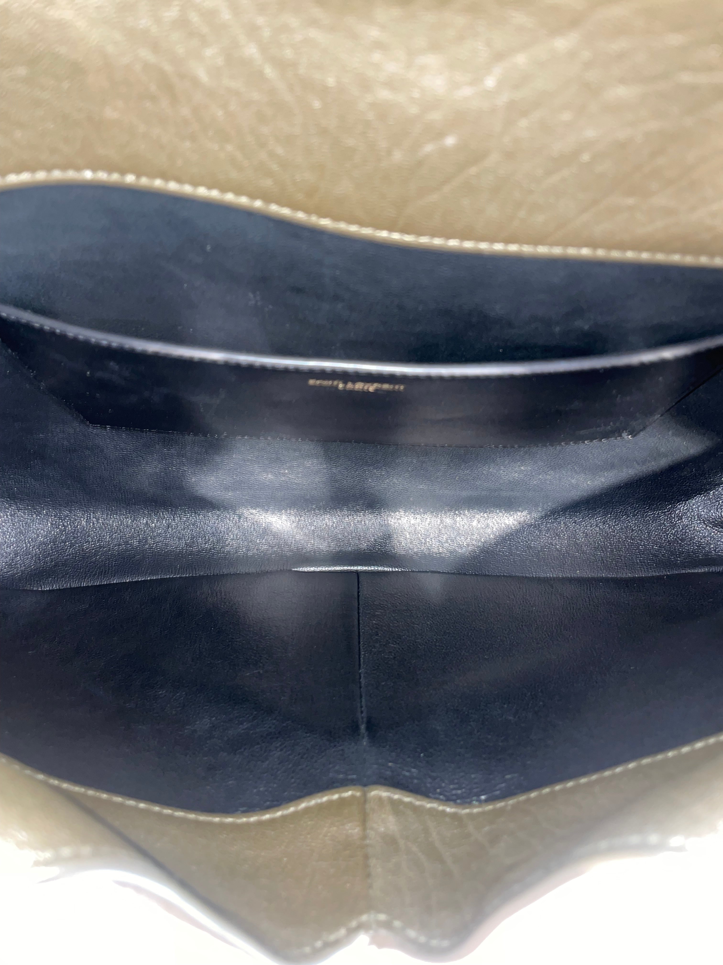 SAINT LAURENT/Bag/Leather/BRW/CASSANDRE PUCH ON CHAIN view 5