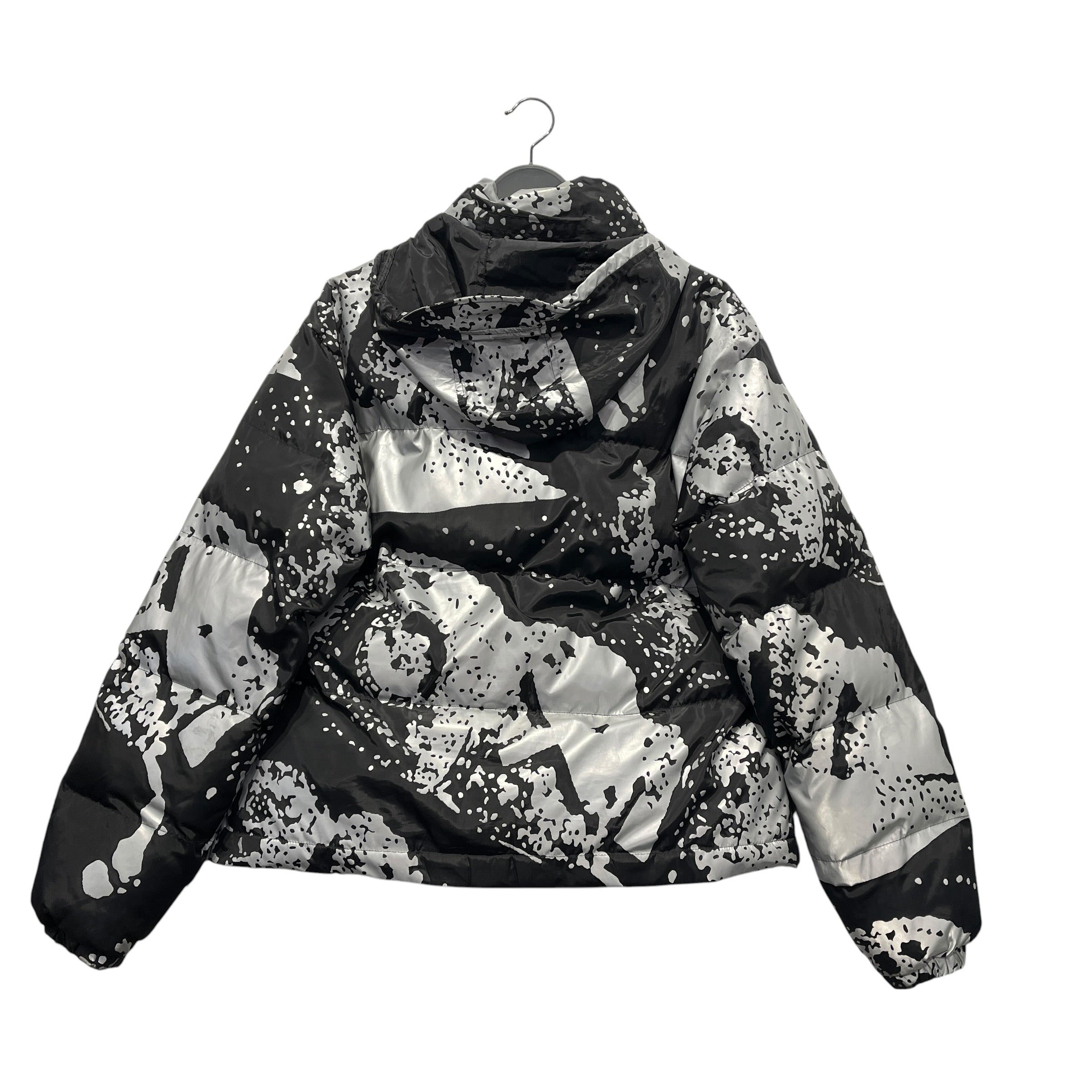 TRAVIS SCOTT/Puffer Jkt/M/Nylon/BLK/REFLECTIVE PUFF view 2