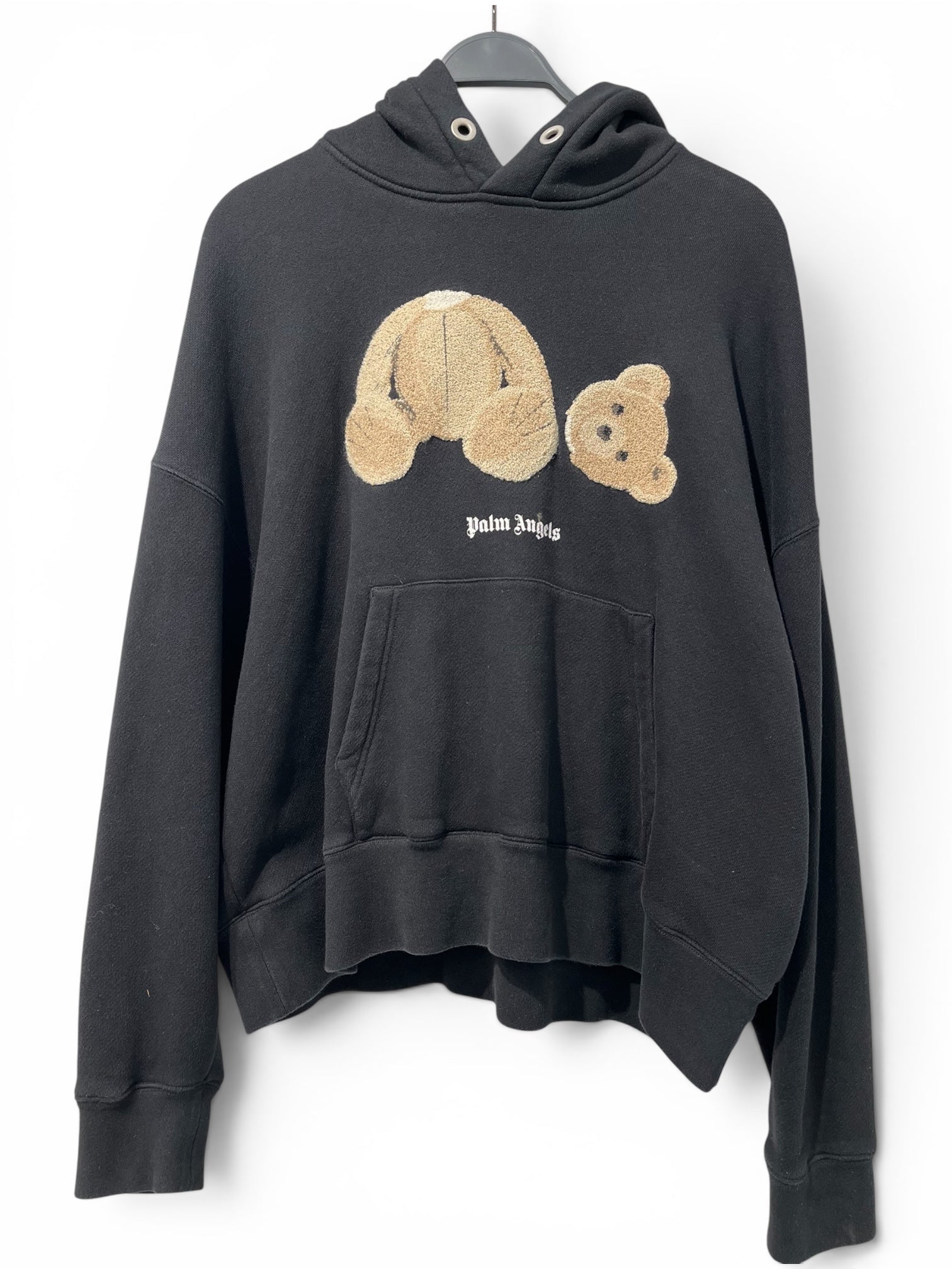 Palm Angels/Hoodie/M/Cotton/BLK/Pullover/pmbb058c99fle001 view 1