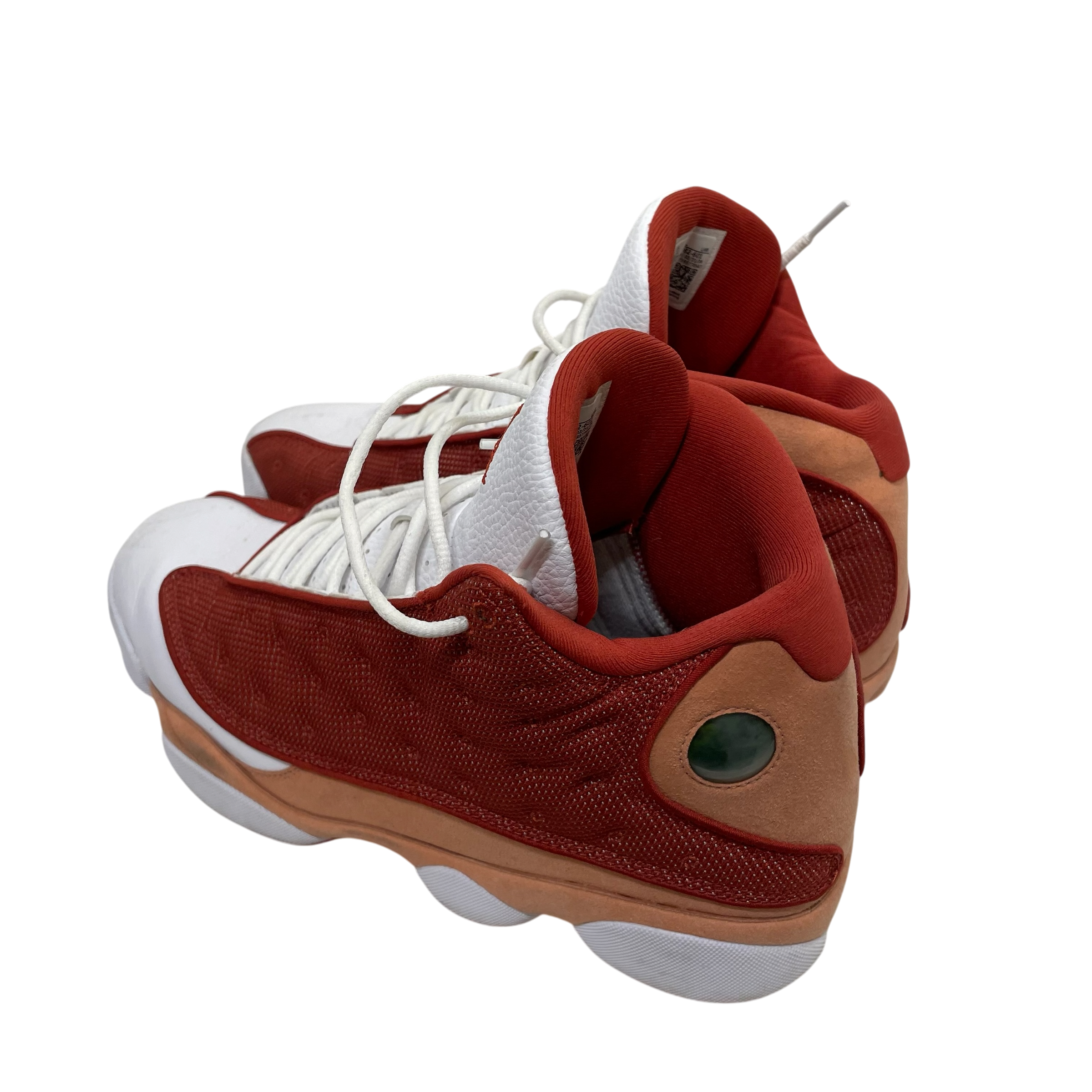 NIKE/Hi-Sneakers/US 11.5/Cotton/RED/DUNE RED view 3
