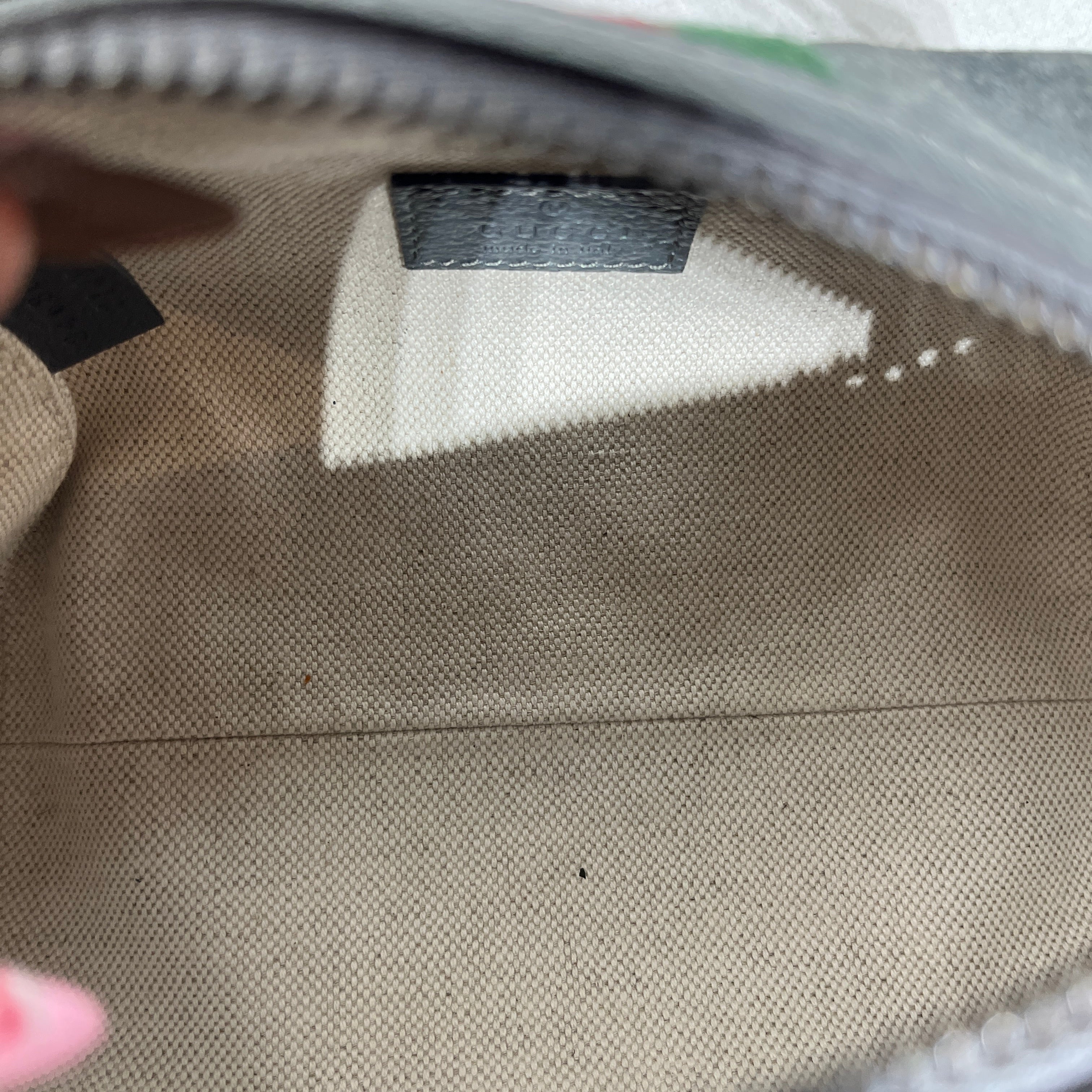 GUCCI/Cross Body Bag/Suede/GRY/Ophidia Small Crossbody view 5