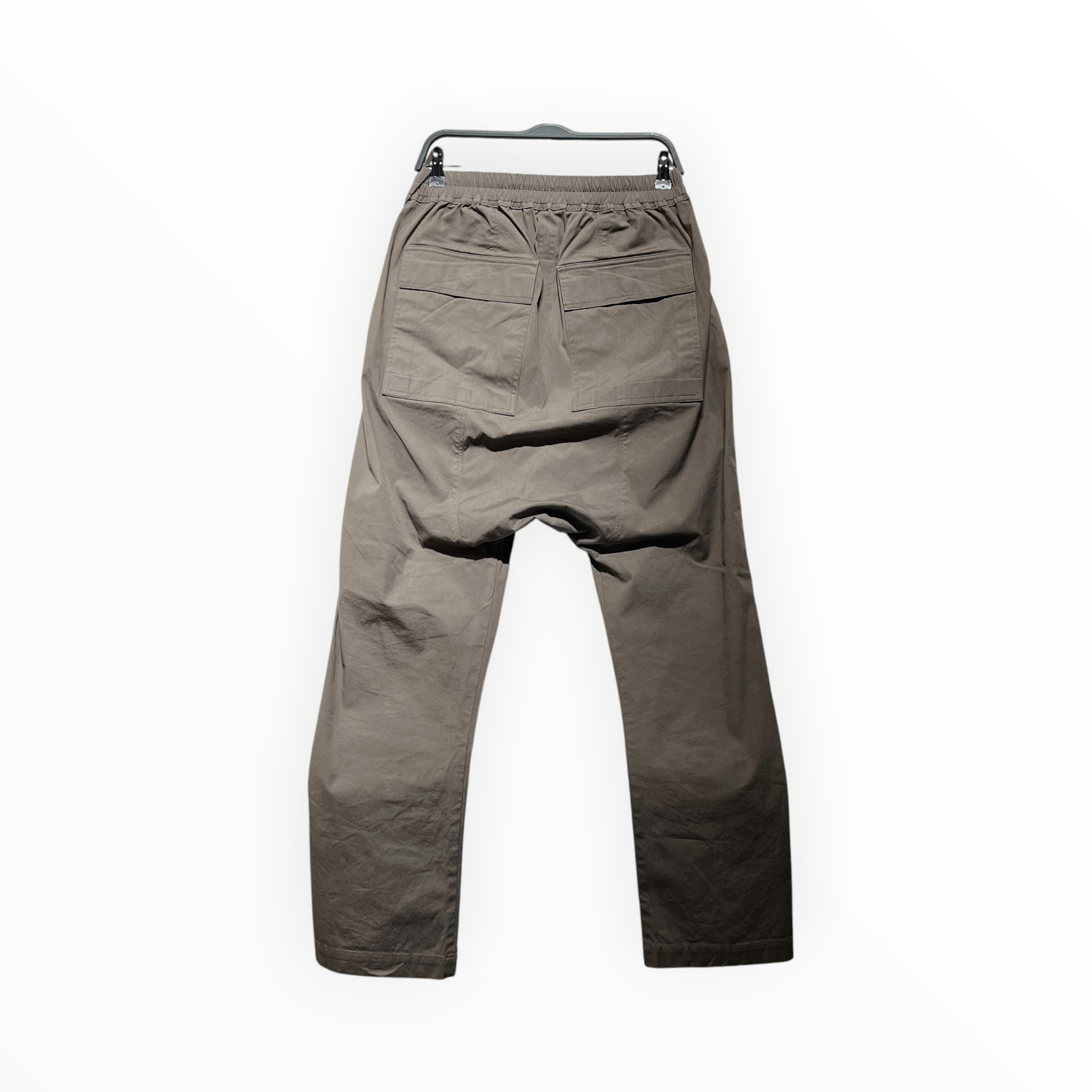 Rick Owens/Straight Pants/48/Cotton/GRY/ view 2