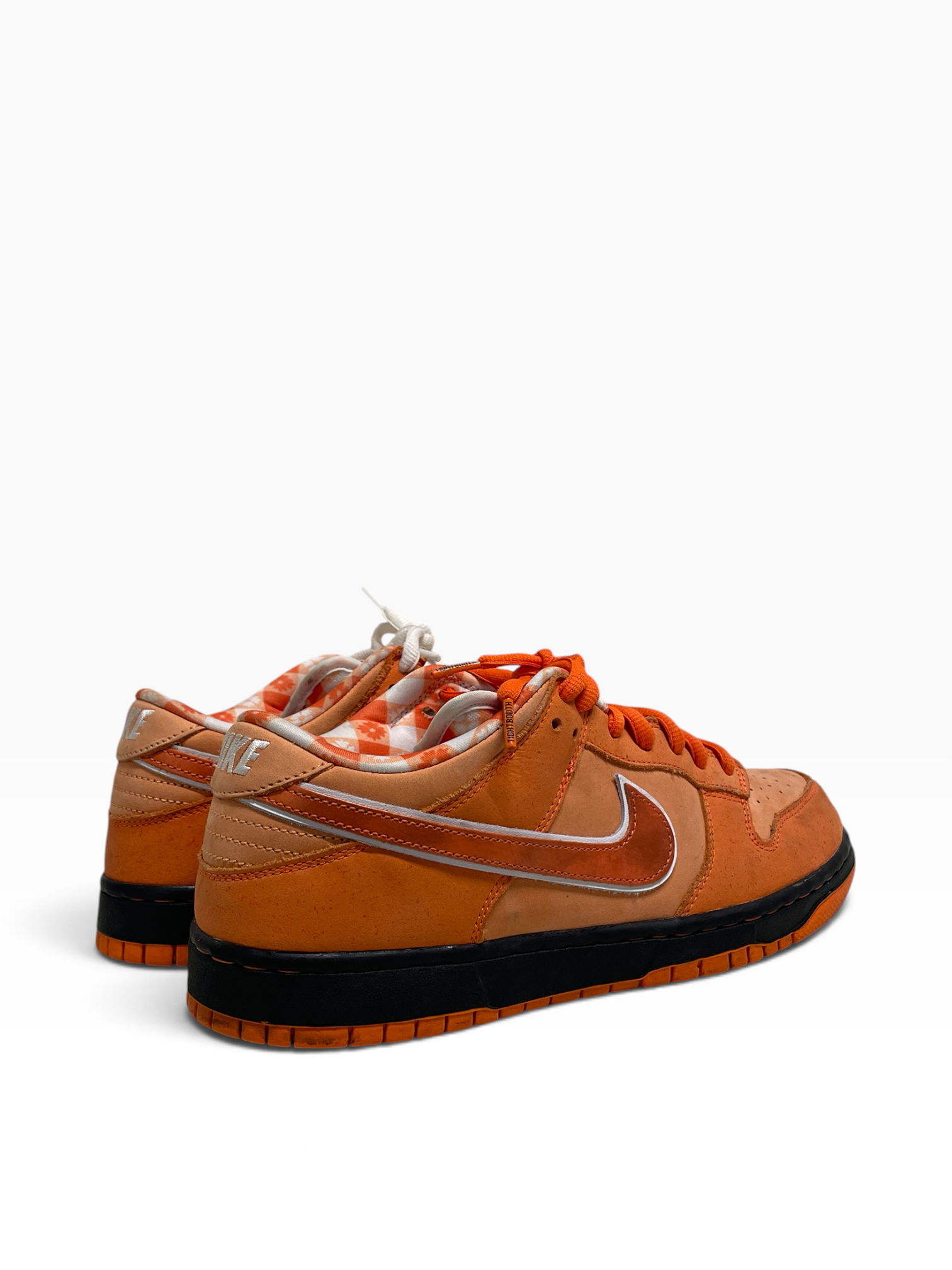 NIKE SB/Low-Sneakers/US 10/Suede/ORN/orange clover insoles view 2