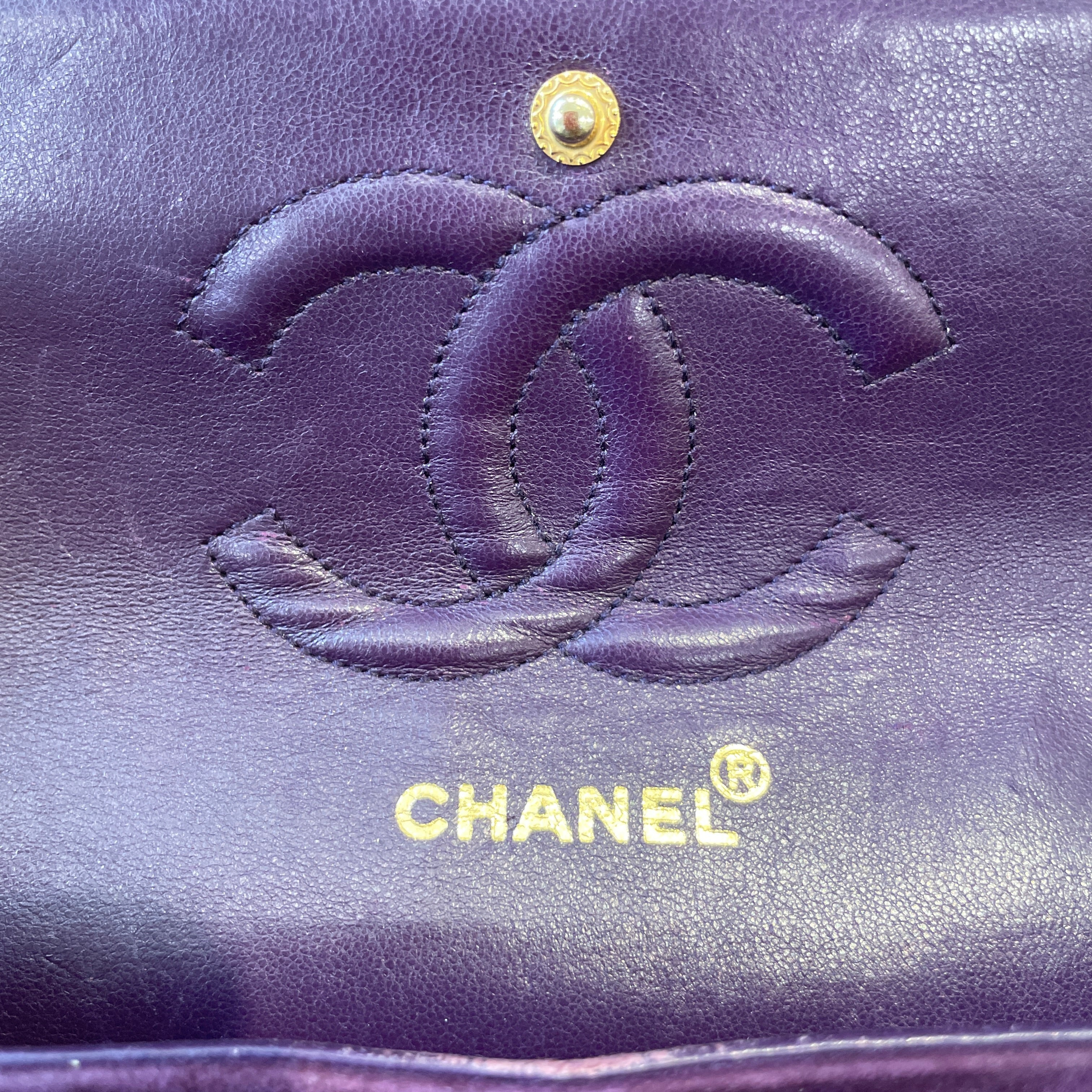 CHANEL/Cross Body Bag/Suede/PPL/CHANEL SOUPLISSIMO view 7