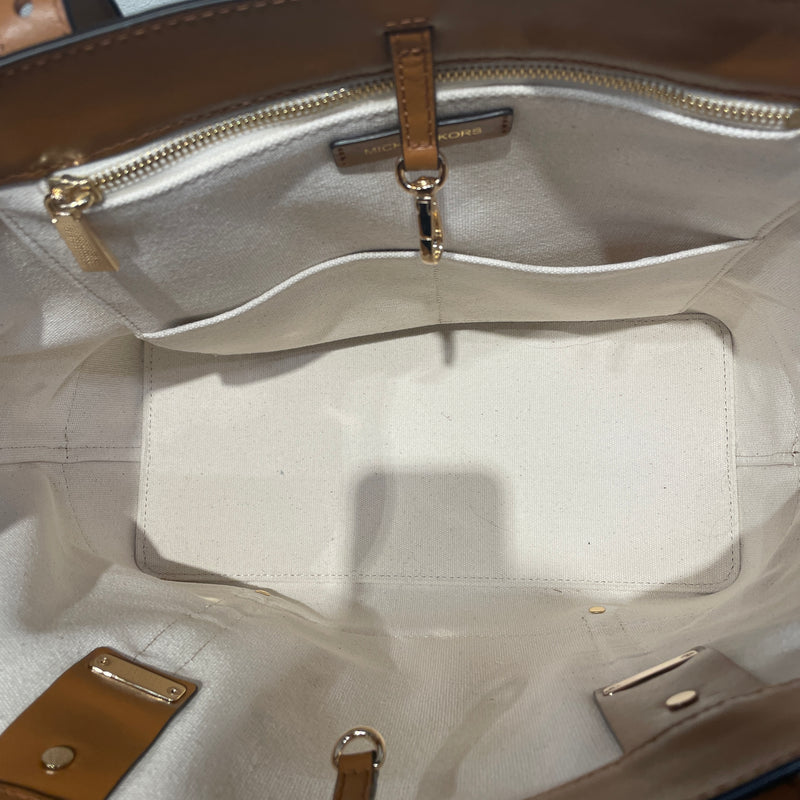 MICHAEL KORS/Tote Bag/BRW/Marie Cage Tote
