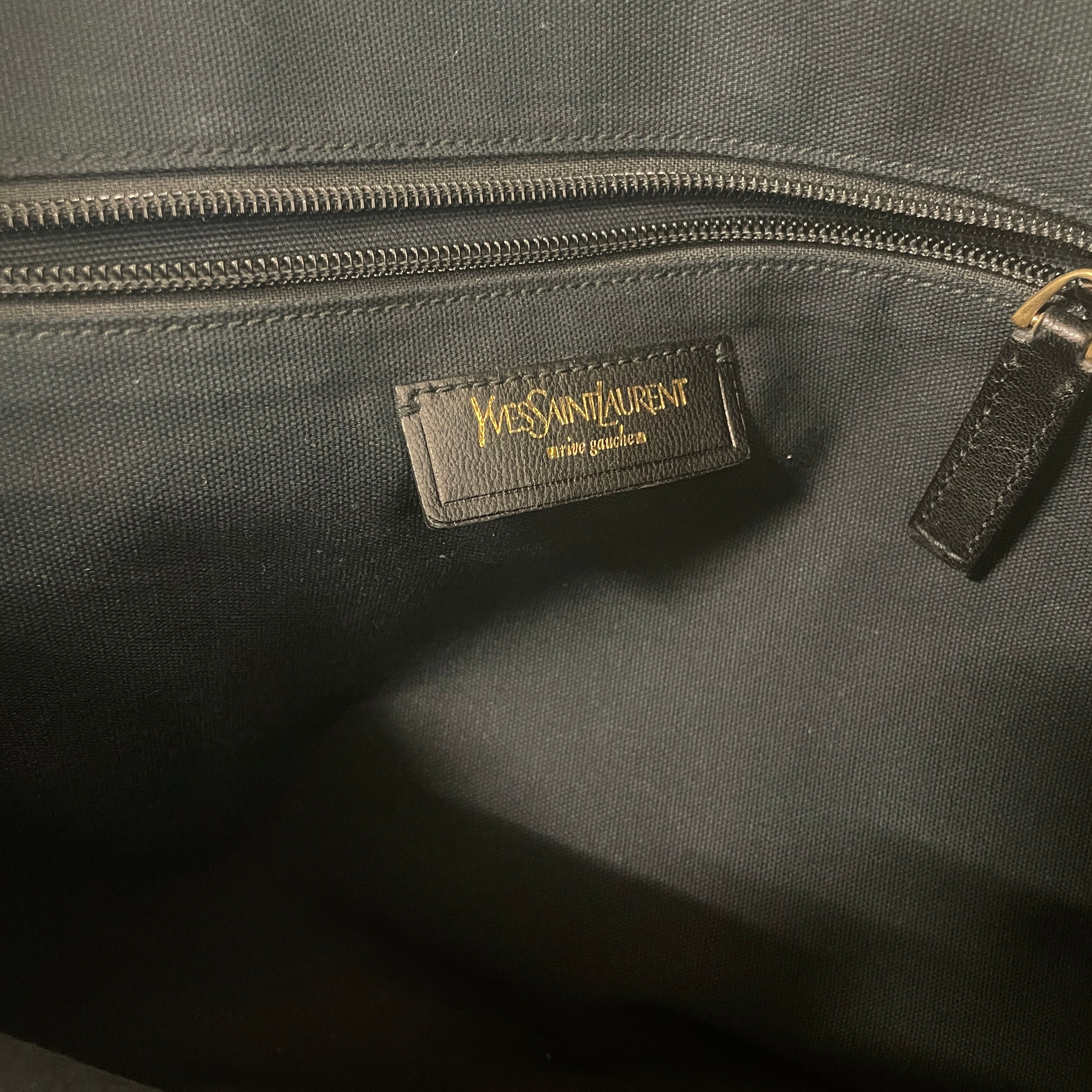 YVES SAINT LAURENT/Hand Bag/Leather/GRY/X679WCQ view 5