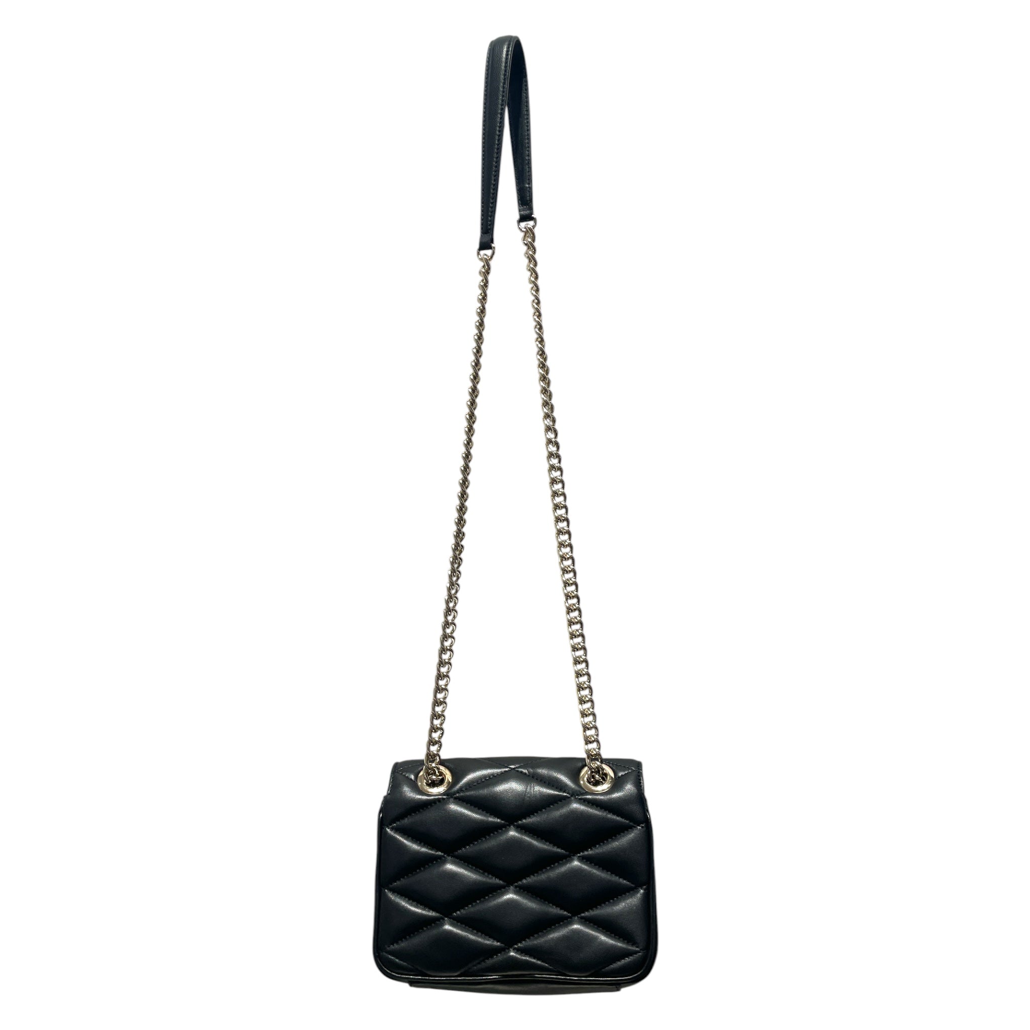 JIMMY CHOO/Cross Body Bag/Leather/BLK/FARONE "JC" LOGO view 2