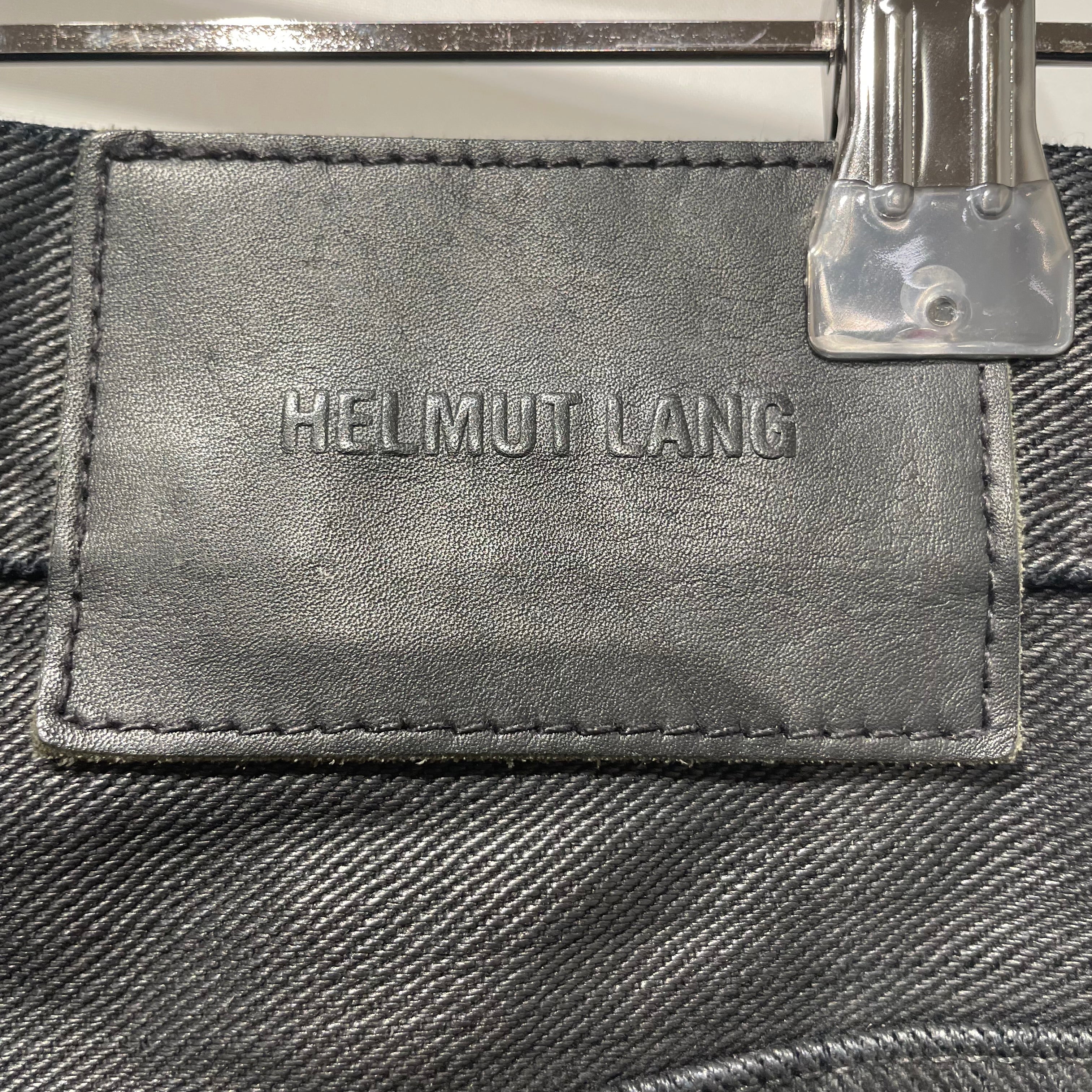 Helmut Lang/Pants/31/Denim/BLK/WAXED DENIM view 5