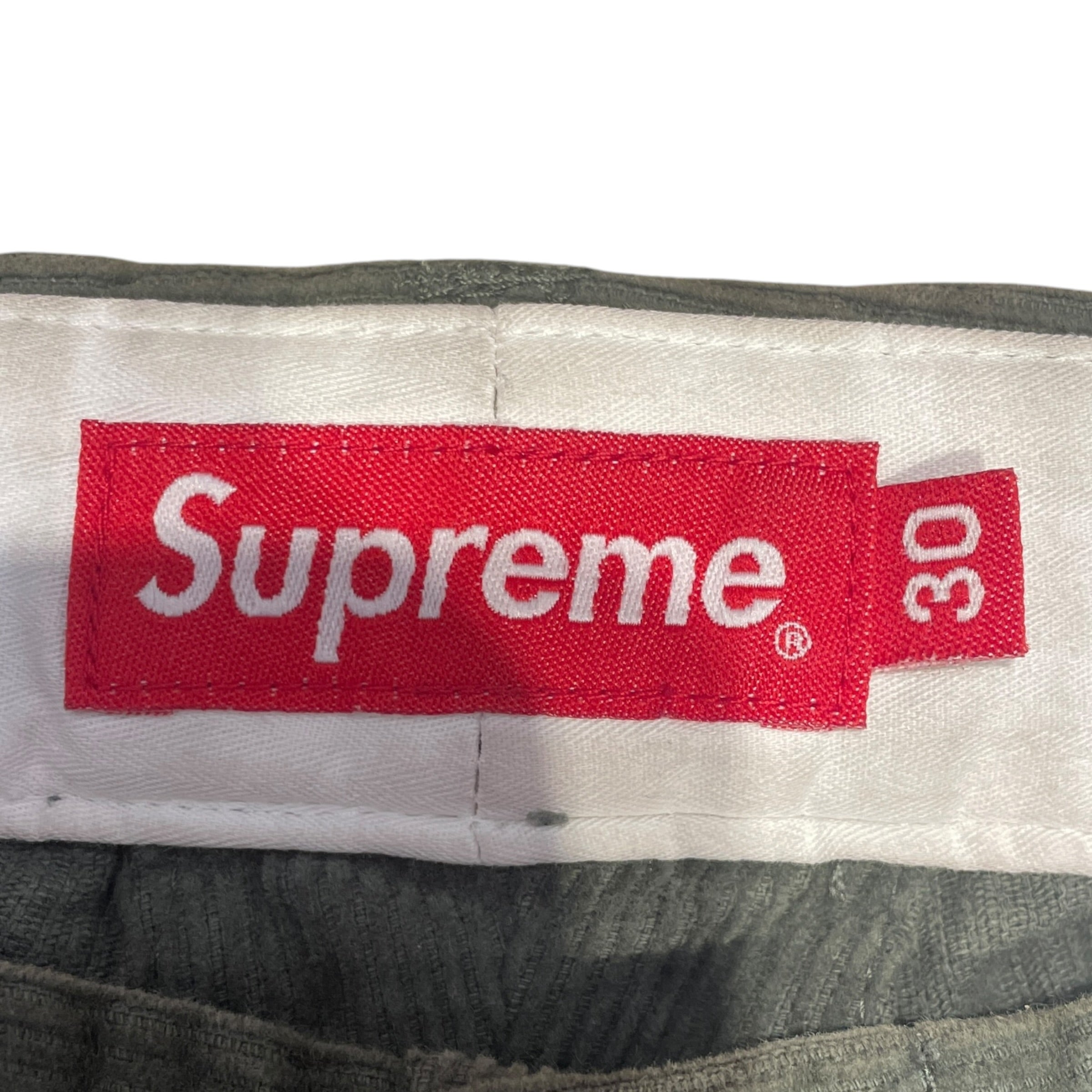 Supreme/Straight Pants/30/Corduroy/GRN/Graphic/FW21 Gonz Chino view 3