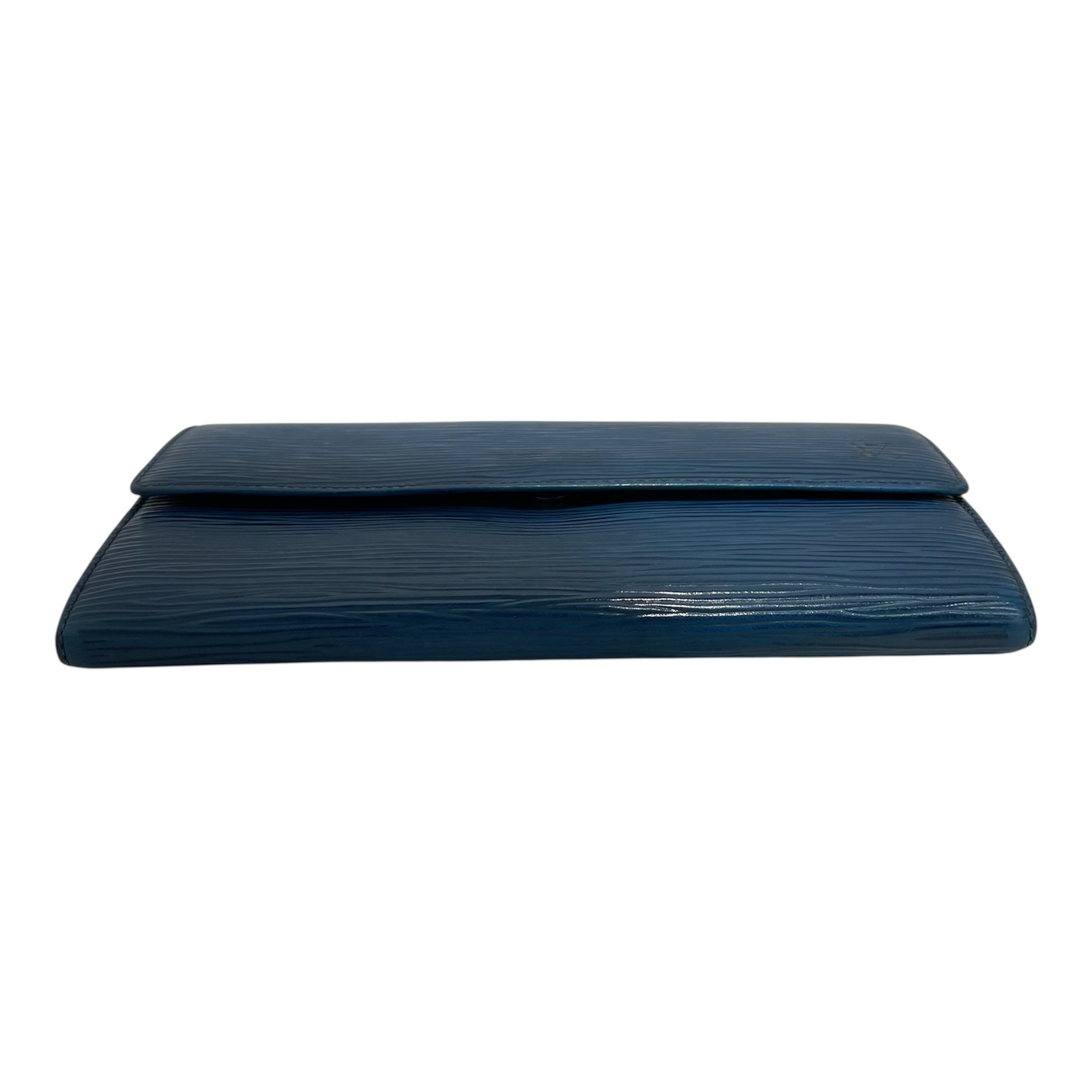 LOUIS VUITTON/Long Wallet/BLU/Leather/Epi/M6359G view 3