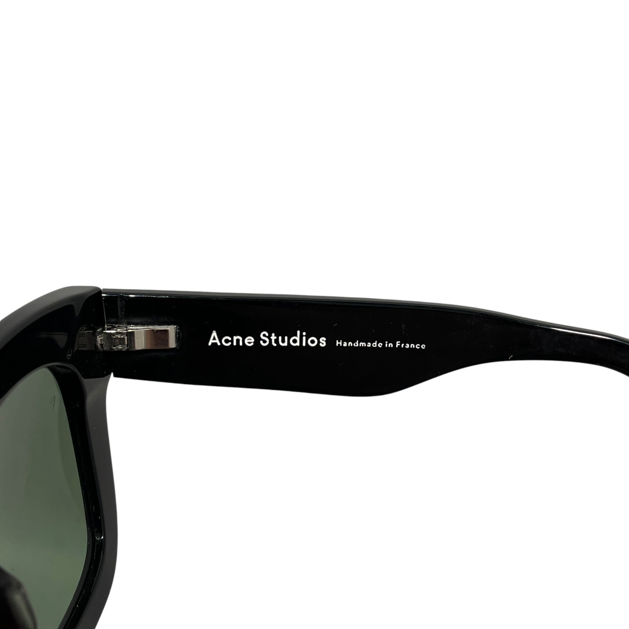 Acne Studios/Sunglasses/Plastic/BLK/M's/OVERSIZED SUNGLASSES view 3