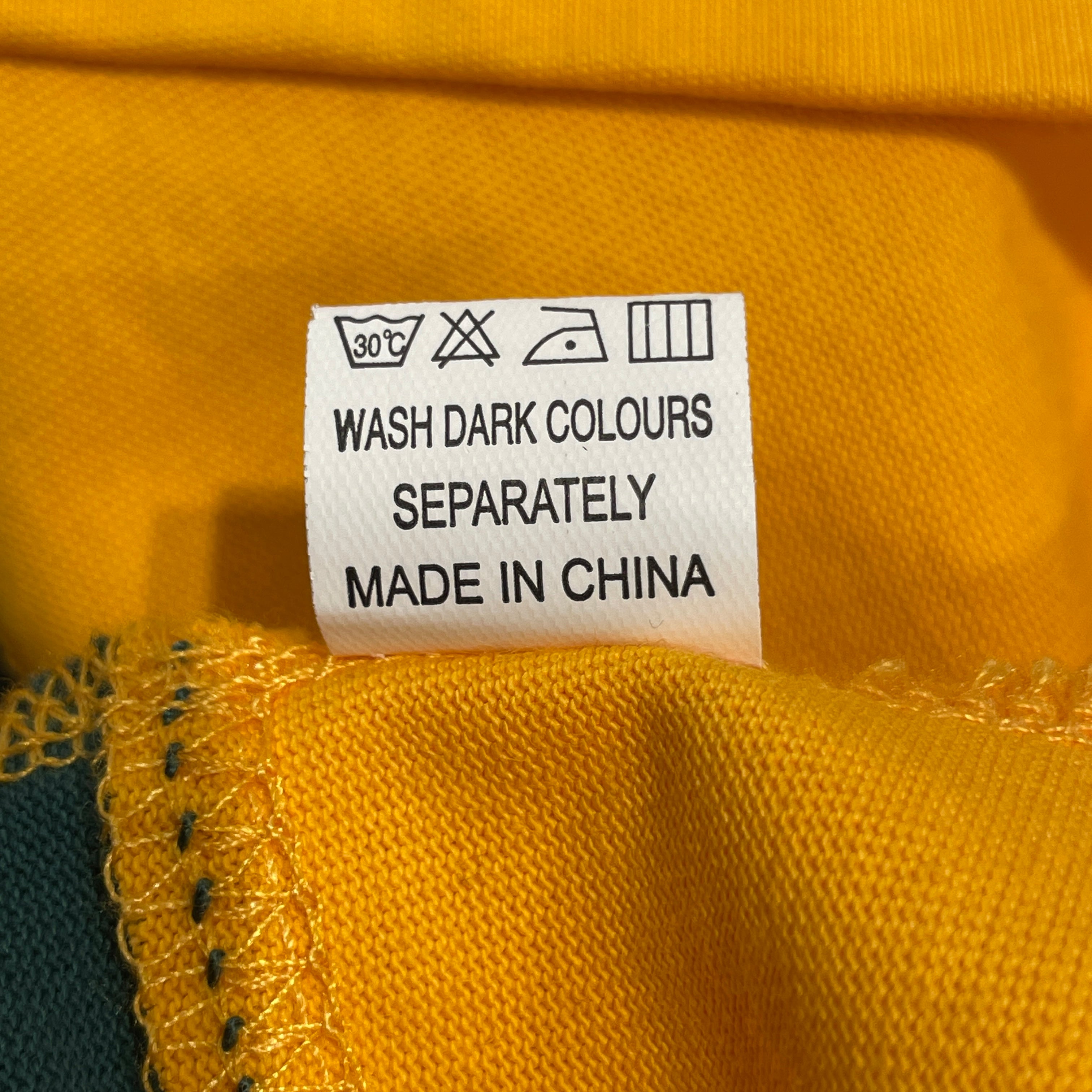 GODSPEED NEW YORK/Polo Shirt/M/Cotton/GRN/football embordered view 3