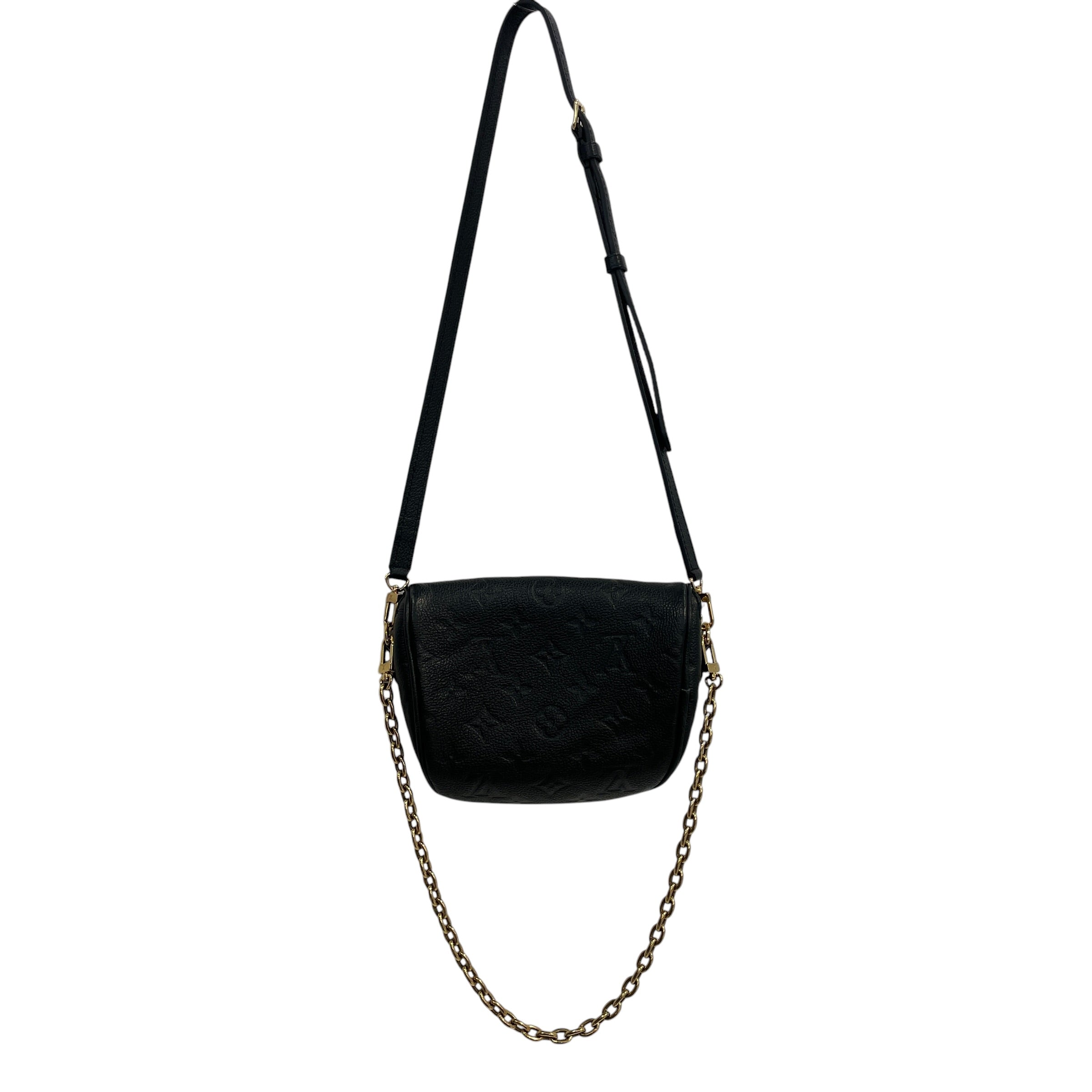 LOUIS VUITTON/Cross Body Bag/Monogram/Leather/BLK/t7b6wcg view 2