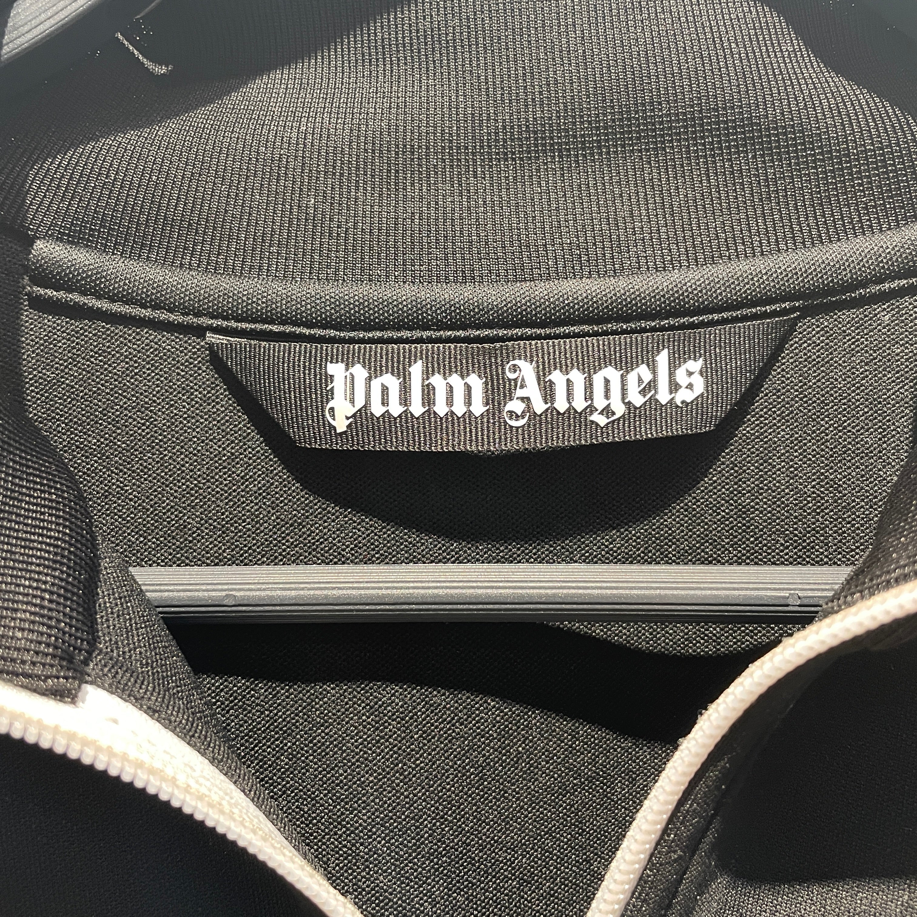 Palm angels/Track Jkt/S/Polyester/BLK/grn & red stripe jkt view 3