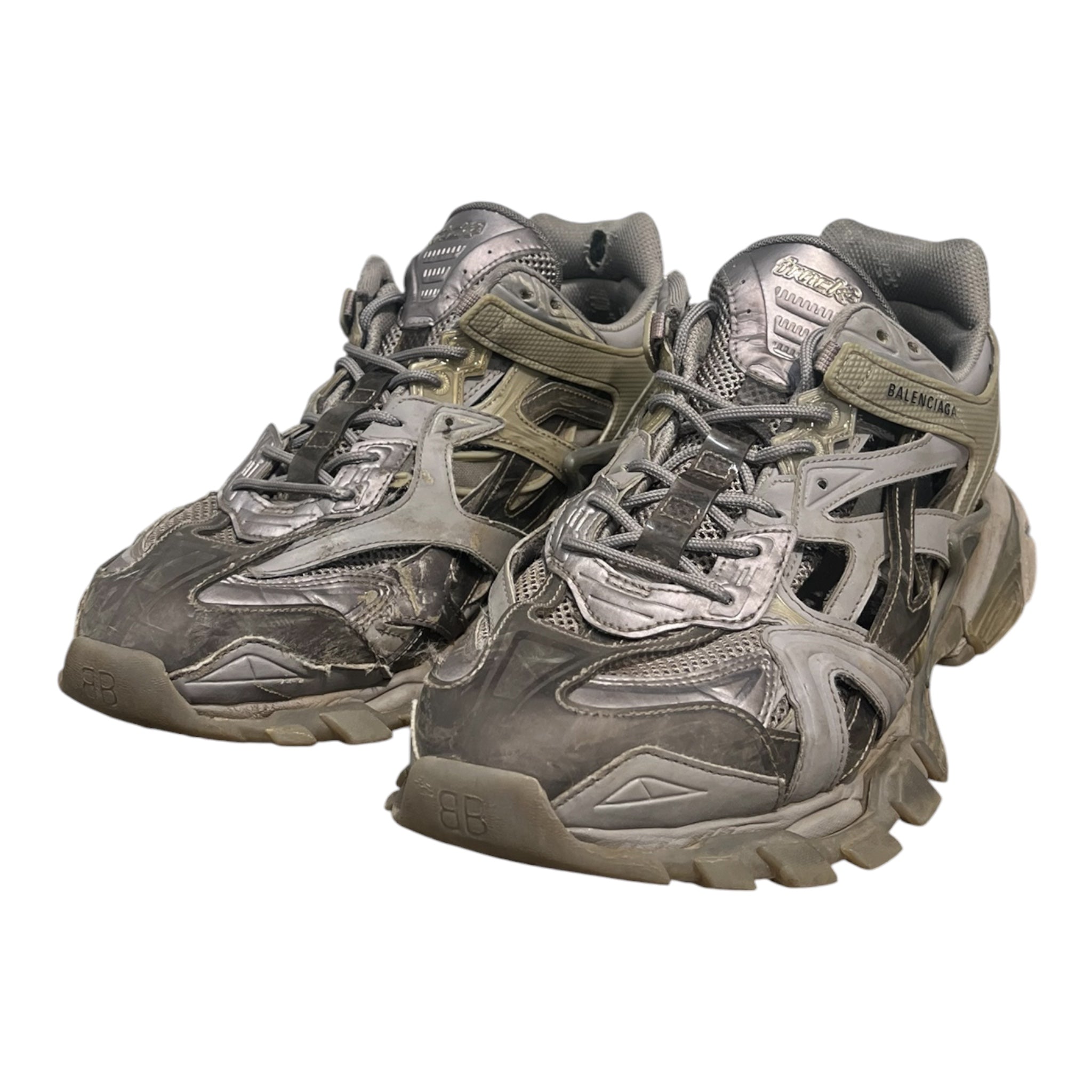 BALENCIAGA/Low-Sneakers/US 13/GRY/DARK GRAY TRACK 2 SNEAKERS