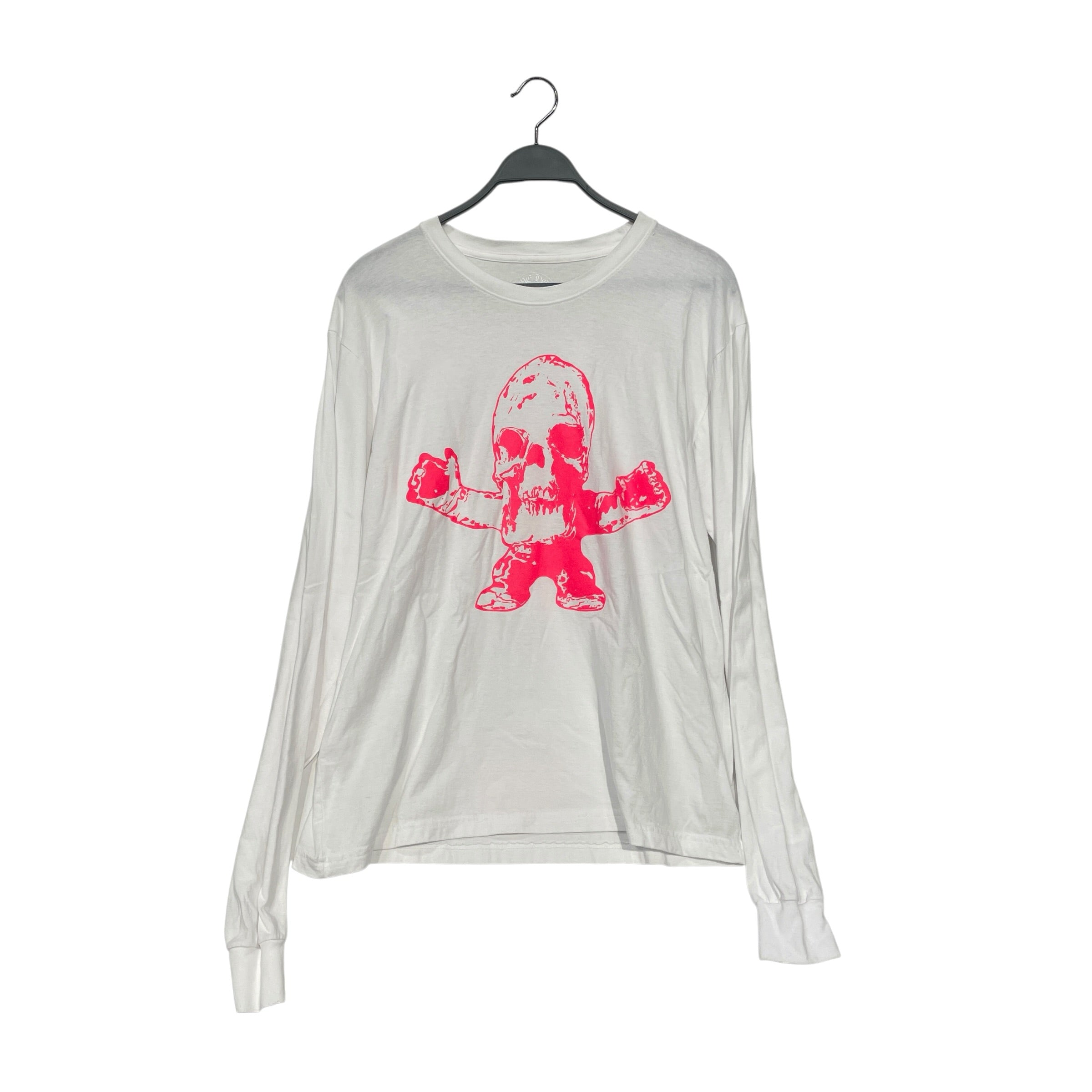 CHROME HEARTS/LS T-Shirt/L/Cotton/WHT/FOTI GRAPHIC view 1