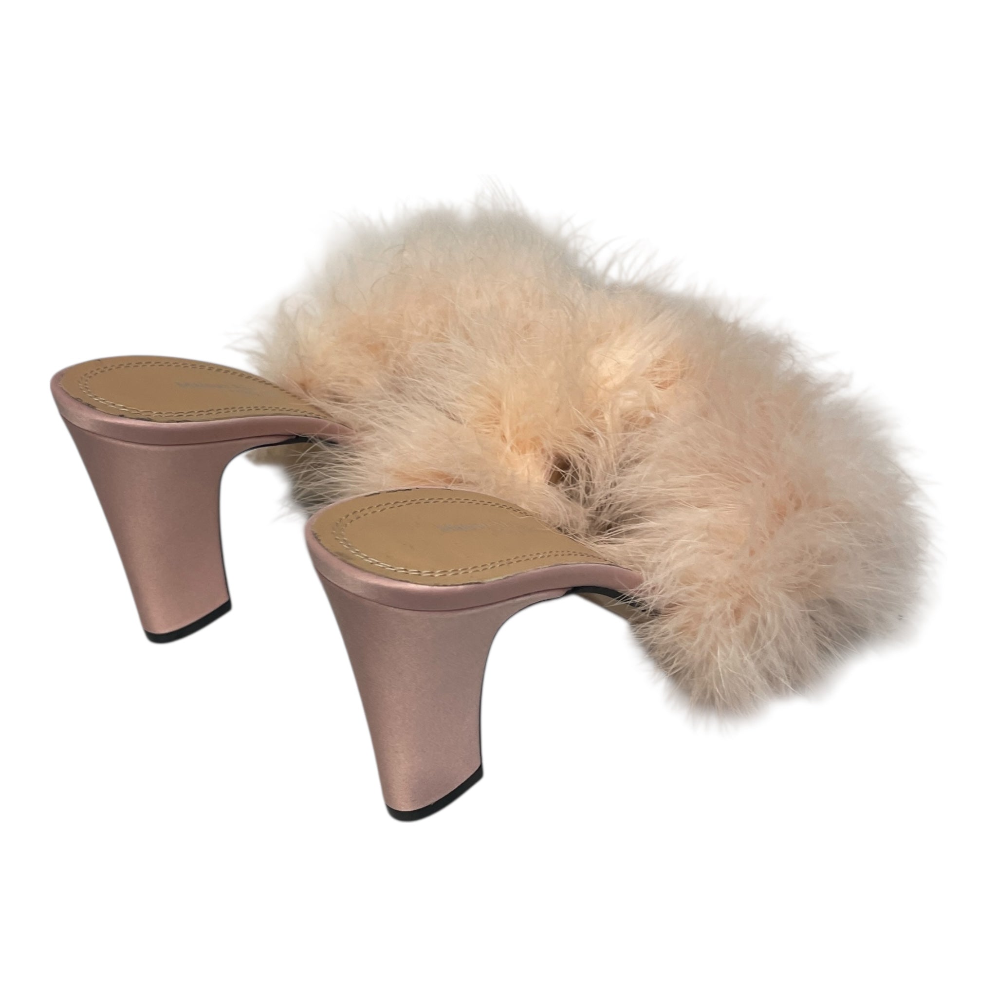 Maison Margiela/Heels/EU 36/Fake Fur/PNK/FURRY HEEL view 2