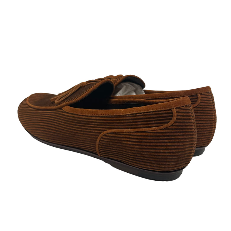BOTTEGA VENETA/Low-Sneakers/EU 43.5/Cotton/ORN/Loafer Dress Sneaker
