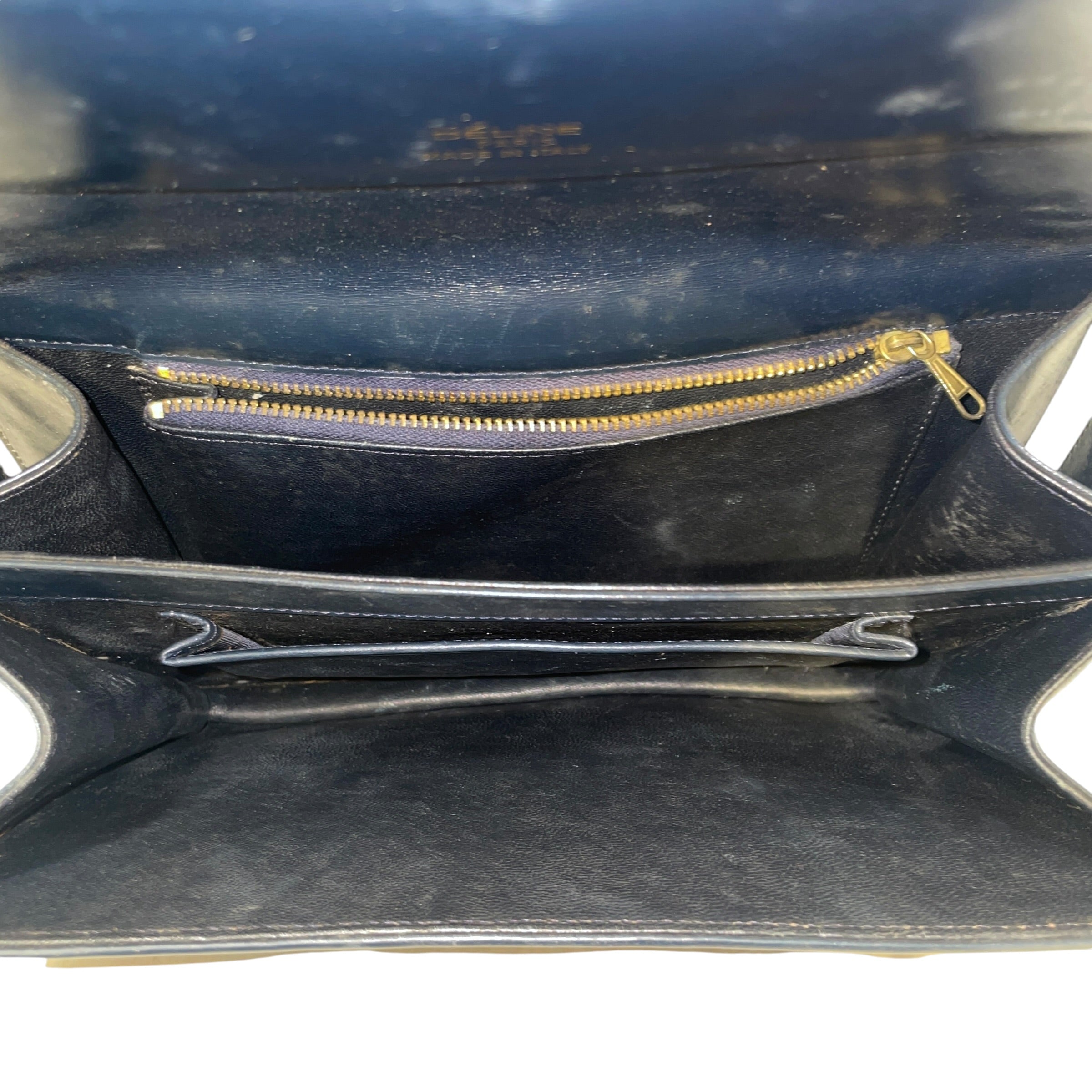 CELINE/Hand Bag/Monogram/Leather/BLU/C Macadam view 4