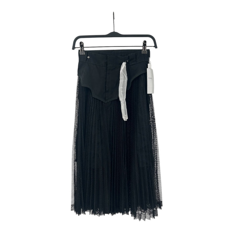 TOGA/Archives/Long Skirt/34/Black/Polyester