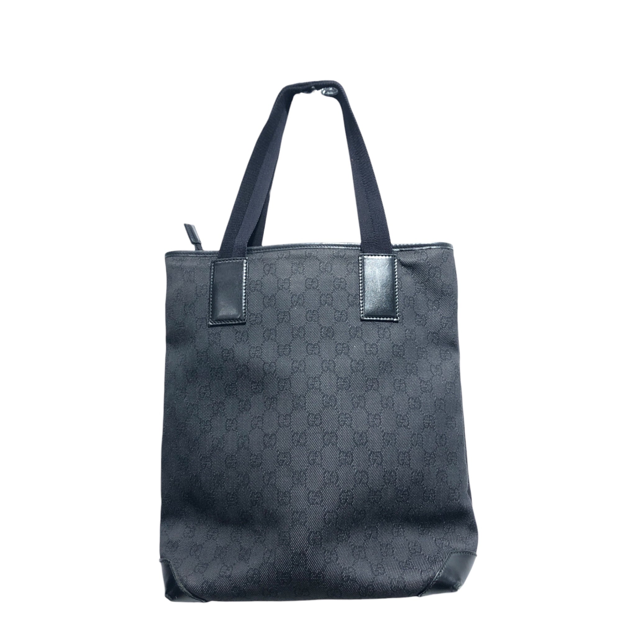 GUCCI/Tote Bag/Monogram/Cotton/BLK/GG TOTE view 5