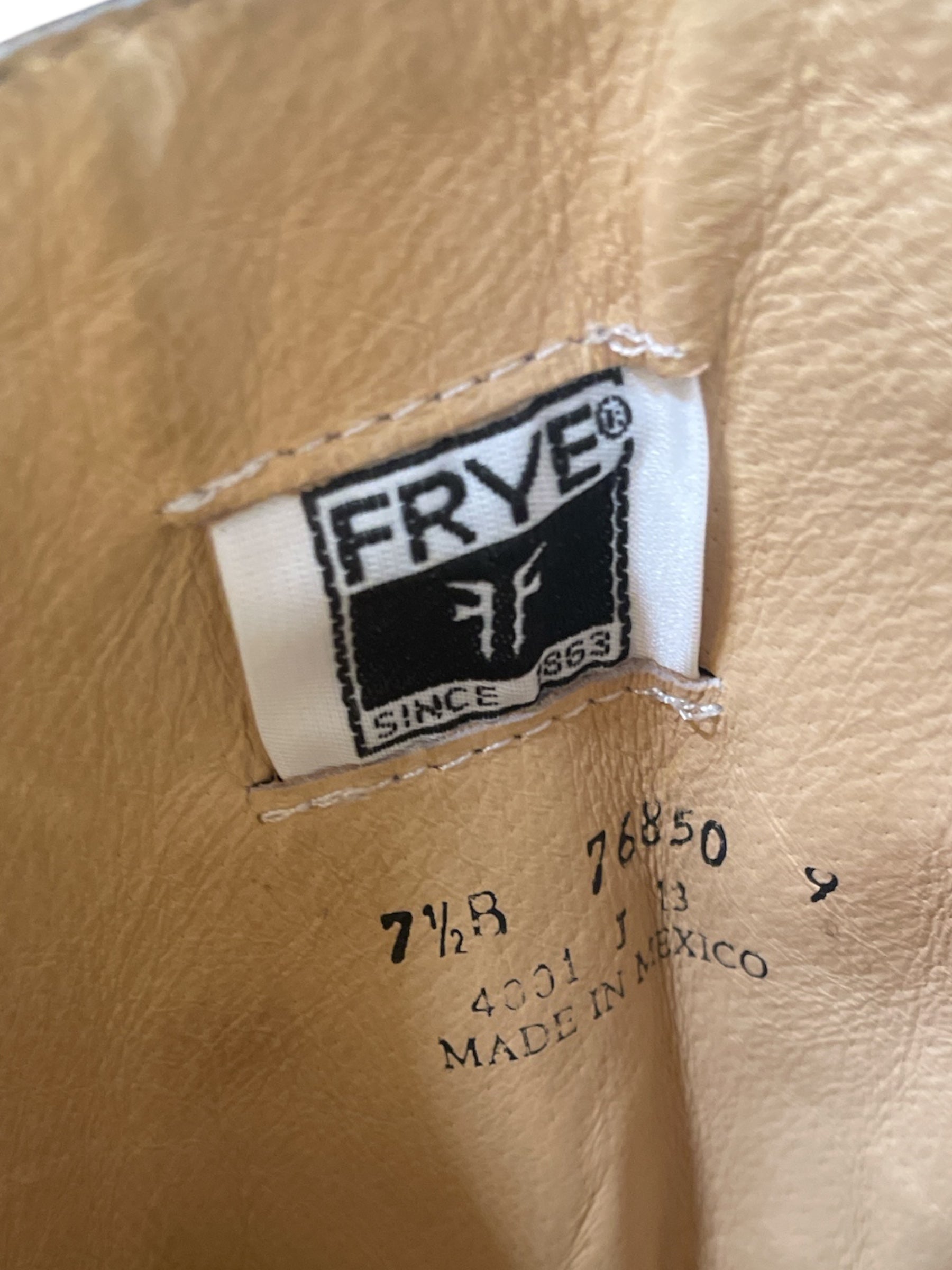 FRYE/Boots/US 7.5/Leather/BLK/ view 4