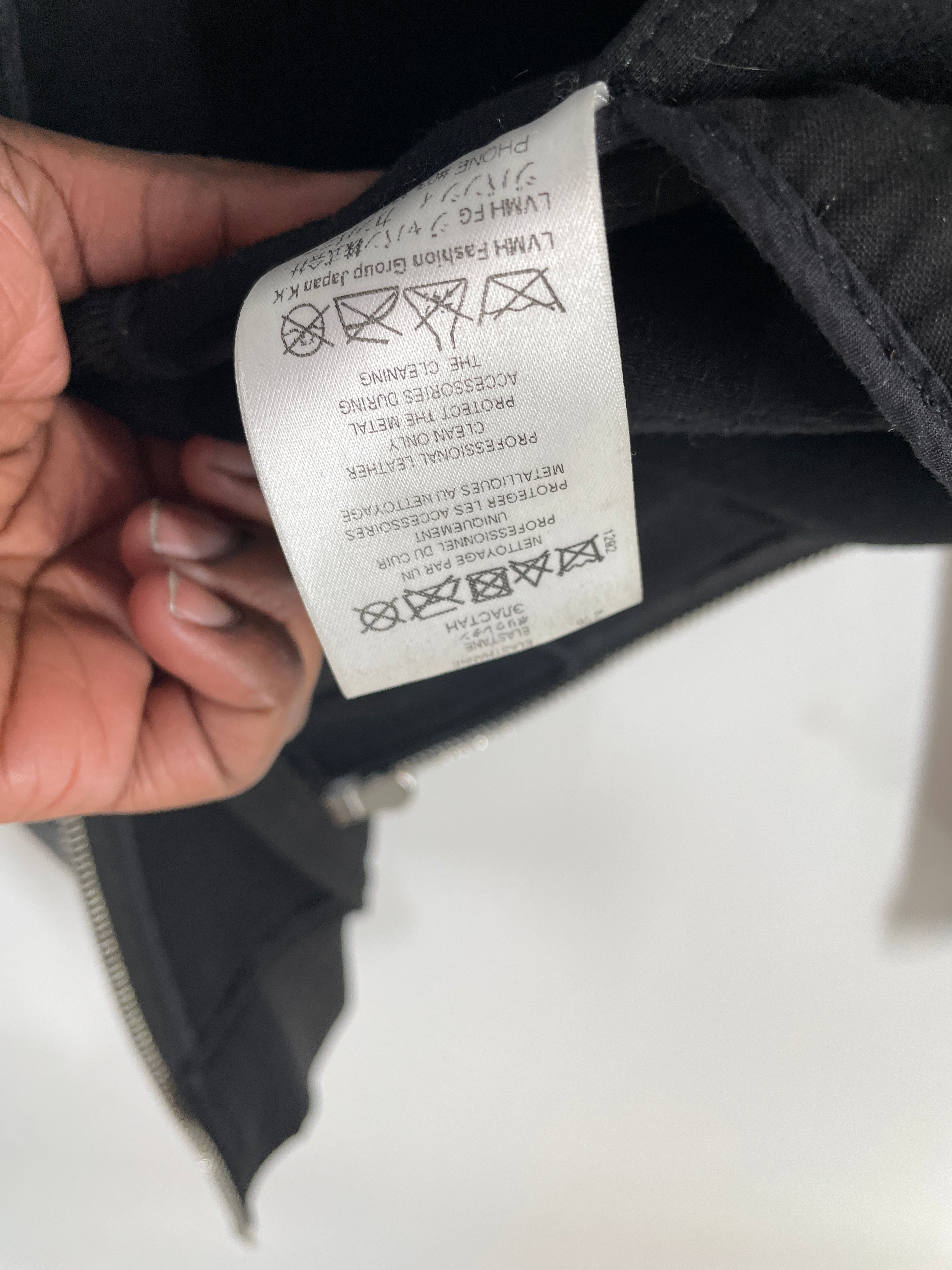 GIVENCHY/Zip Up Hoodie/S/Rayon/BLK/leather sleeve neoprene hoodie view 4
