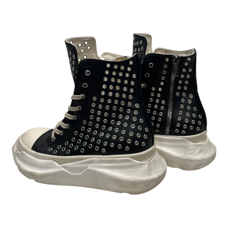 Rick Owens/Hi-Sneakers/US 10/Leather/BLK/ABSTRACT STUDDED