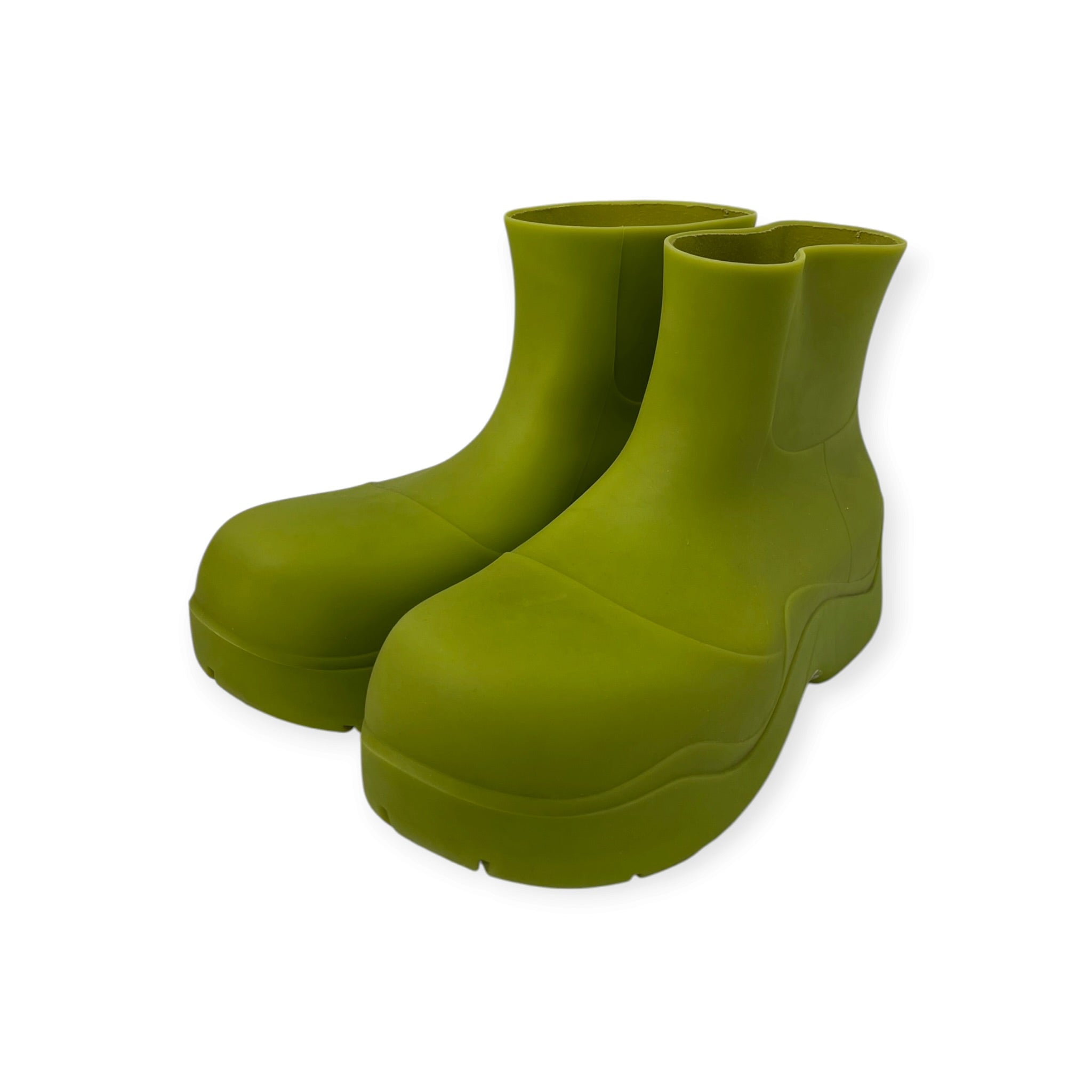 BOTTEGA VENETA/Rain Boots/EU 41/GRN/Side Gore/BOTTEGA VENTA PUDDLE BOOTS view 1