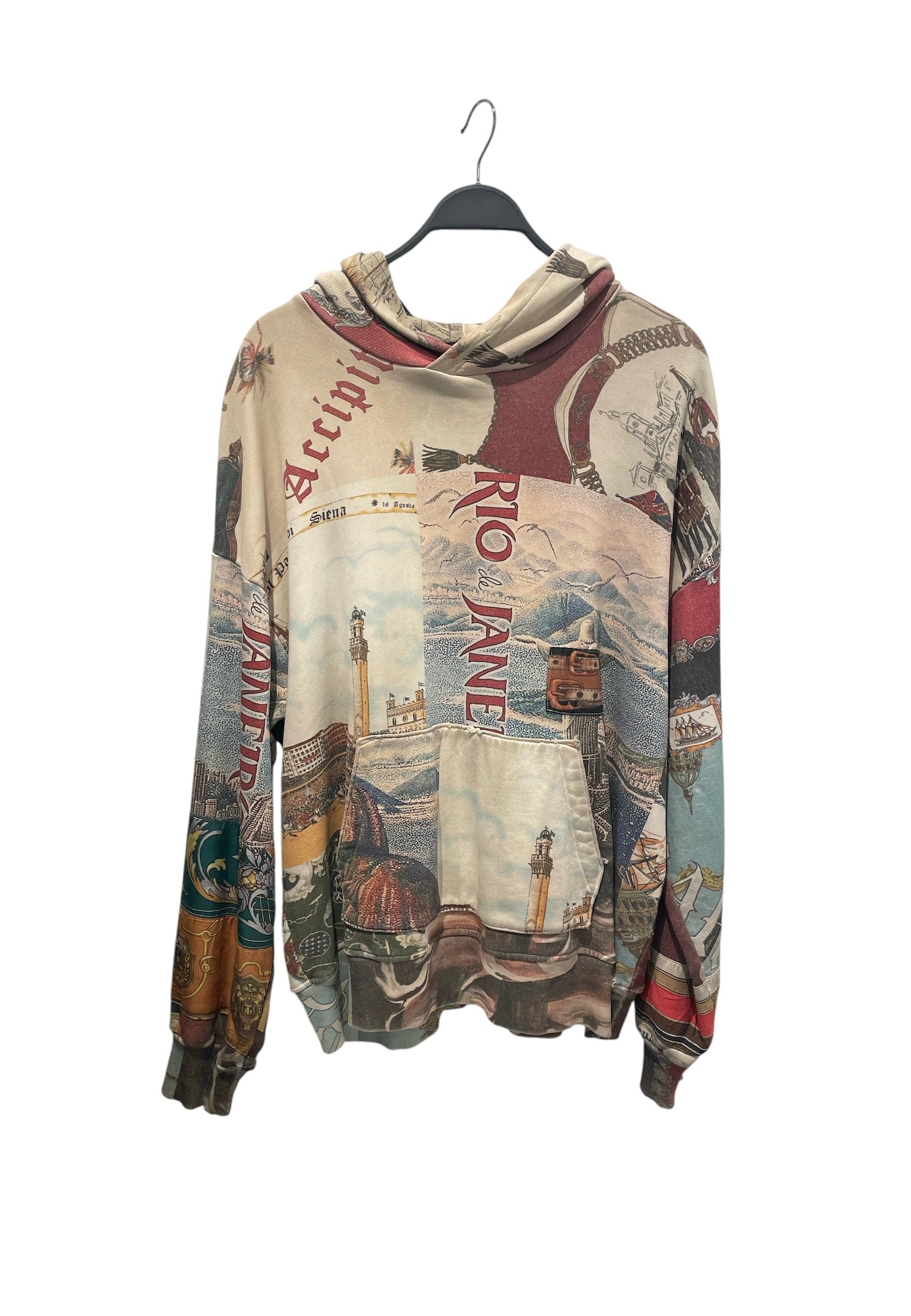AMIRI/Hoodie/L/Cotton/MLT/all over graphic view 1