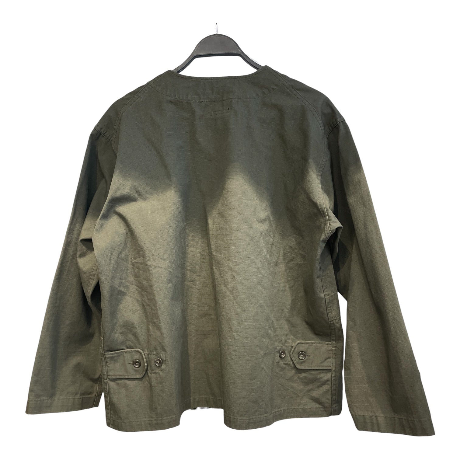 Engineered Garments/Jacket/S/Cotton/GRY/BUTTONED CARDIGAN JACKET view 2