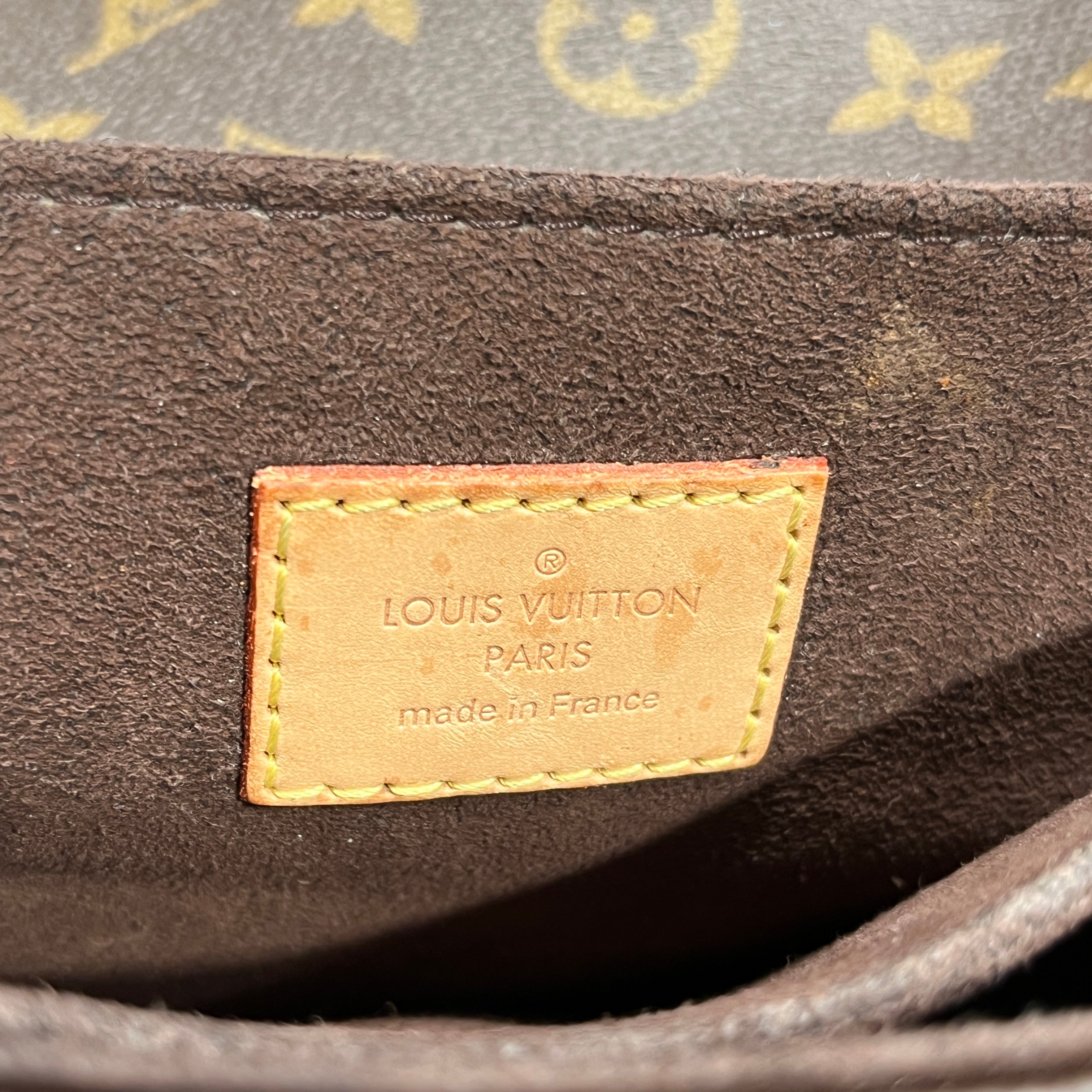 LOUIS VUITTON/Cross Body Bag/Monogram/Leather/BRW/POCHETTE METIS view 4