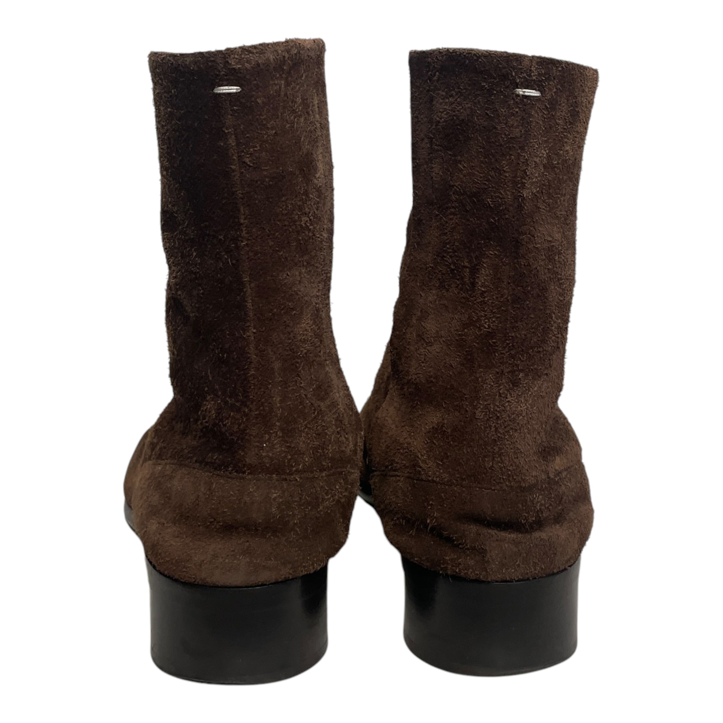 Maison Margiela/Boots/EU 43/Suede/BRW/3CM HEEL view 3