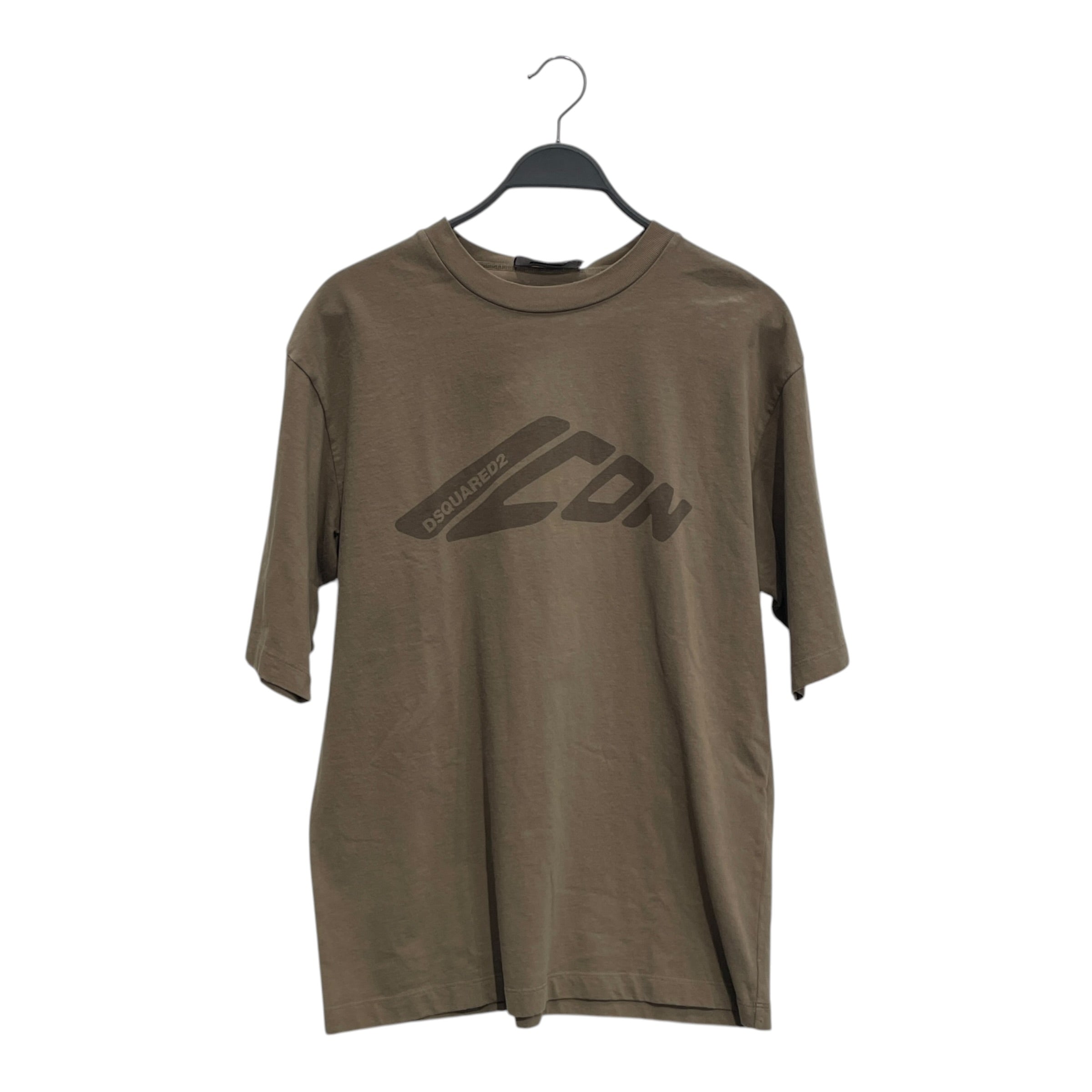 DSQUARED2/T-Shirt/S/Cotton/BRW/Graphic/ICON GRAPHIC view 1