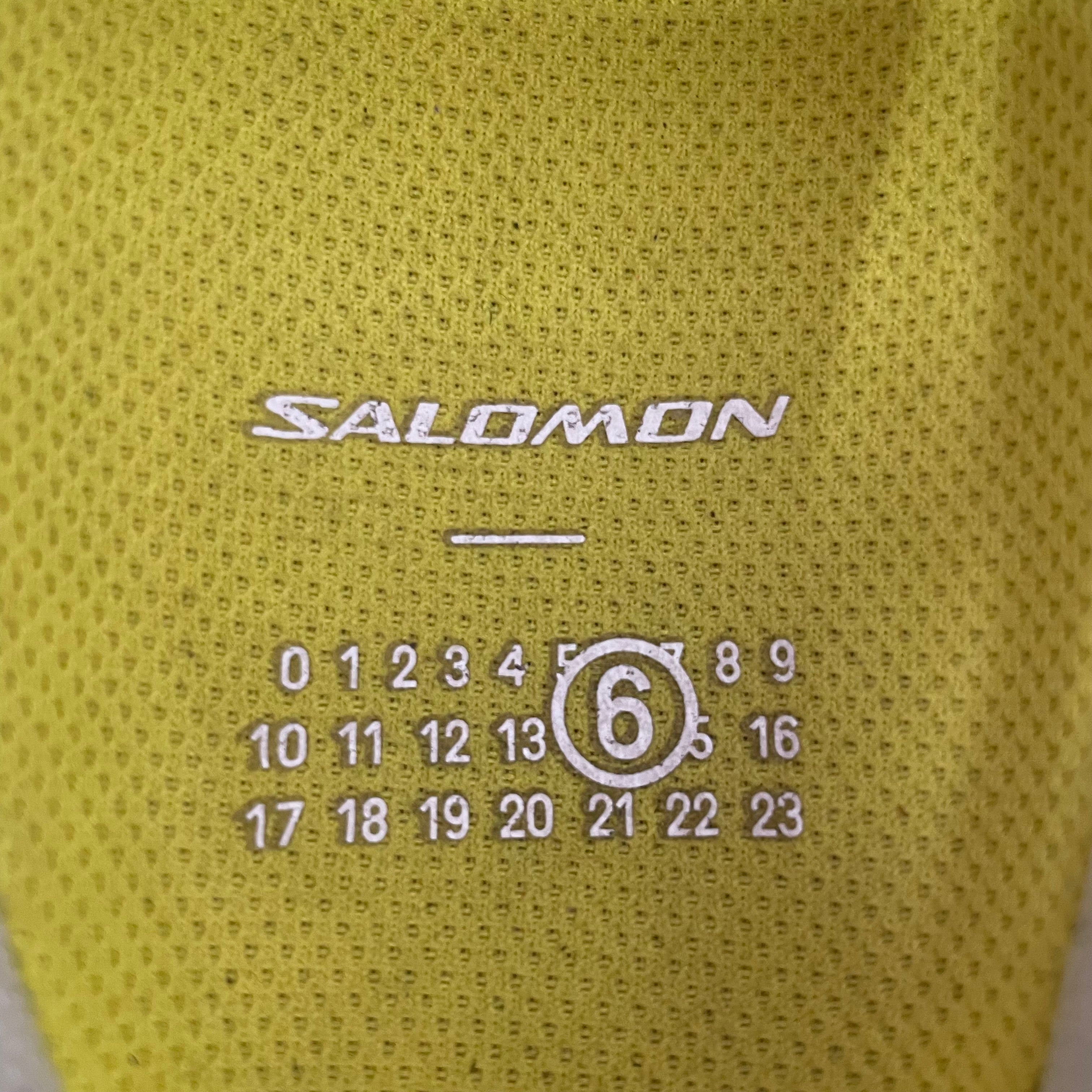 salomon/MM6/Low-Sneakers/US 11.5/Cotton/MLT/GRADIENT GREEN PURPLE view 6