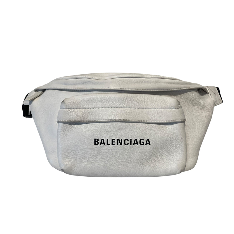 Balenciaga bum bag leather best sale