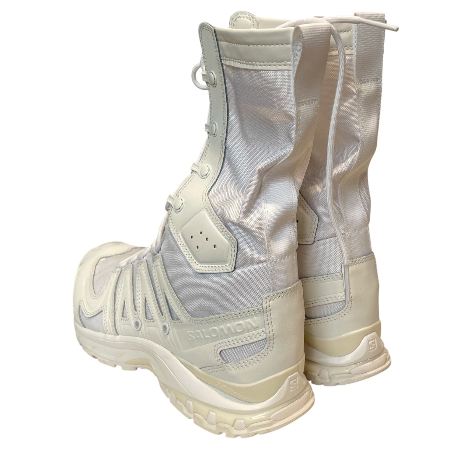 salomon/Hi-Sneakers/US 11/Cotton/WHT/rier XA jungle/3d chassis/ view 2