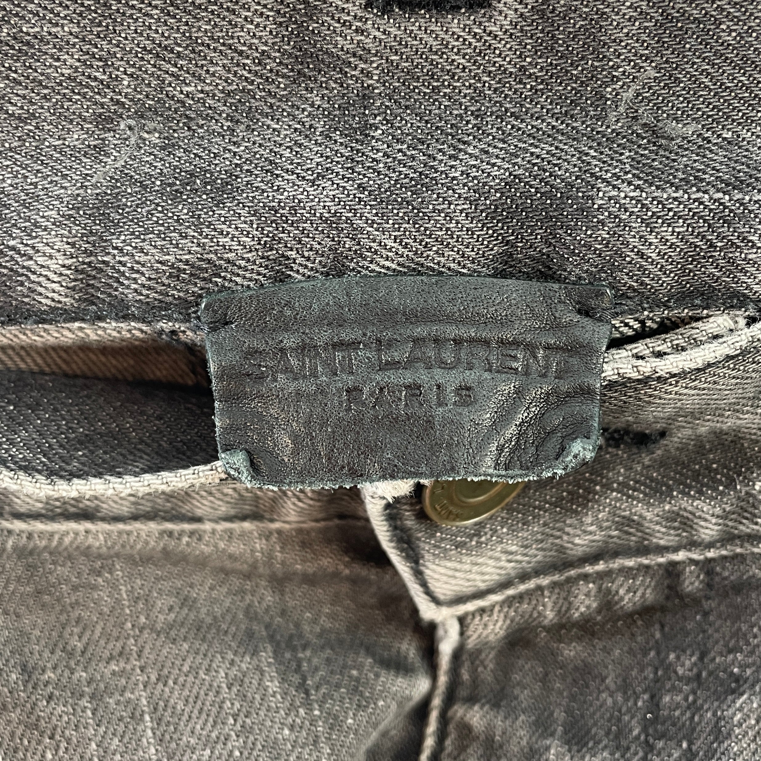 SAINT LAURENT/Skinny Pants/29/Denim/GRY/HEDI\ 2006\ LIGHT WASH view 3