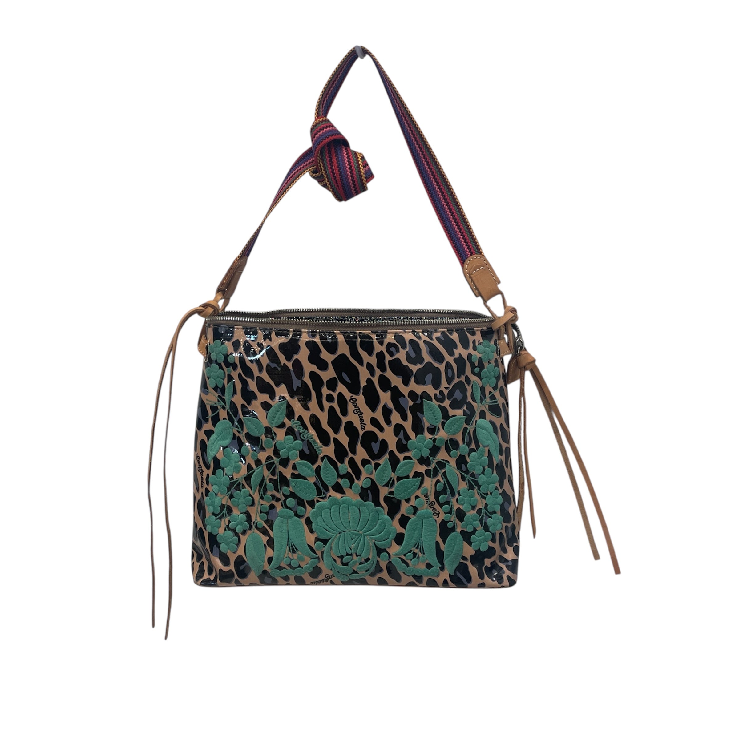 consuelo/Cross Body Bag/Leopard/BEG/ view 1