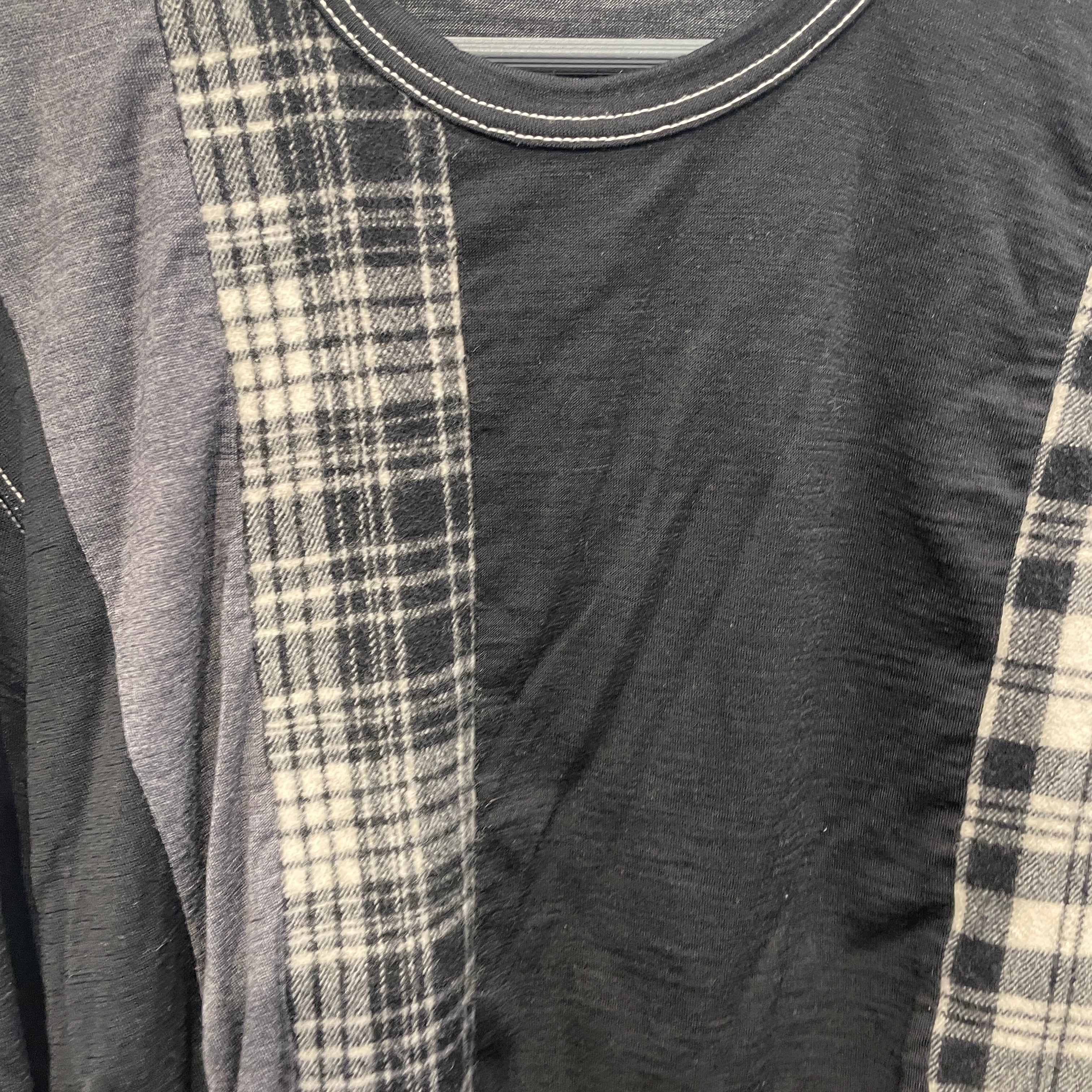 COMME des GARCONS HOMME/LS T-Shirt/S/Cotton/BLK/Stripe/BLK AND WHT STRIPE view 5