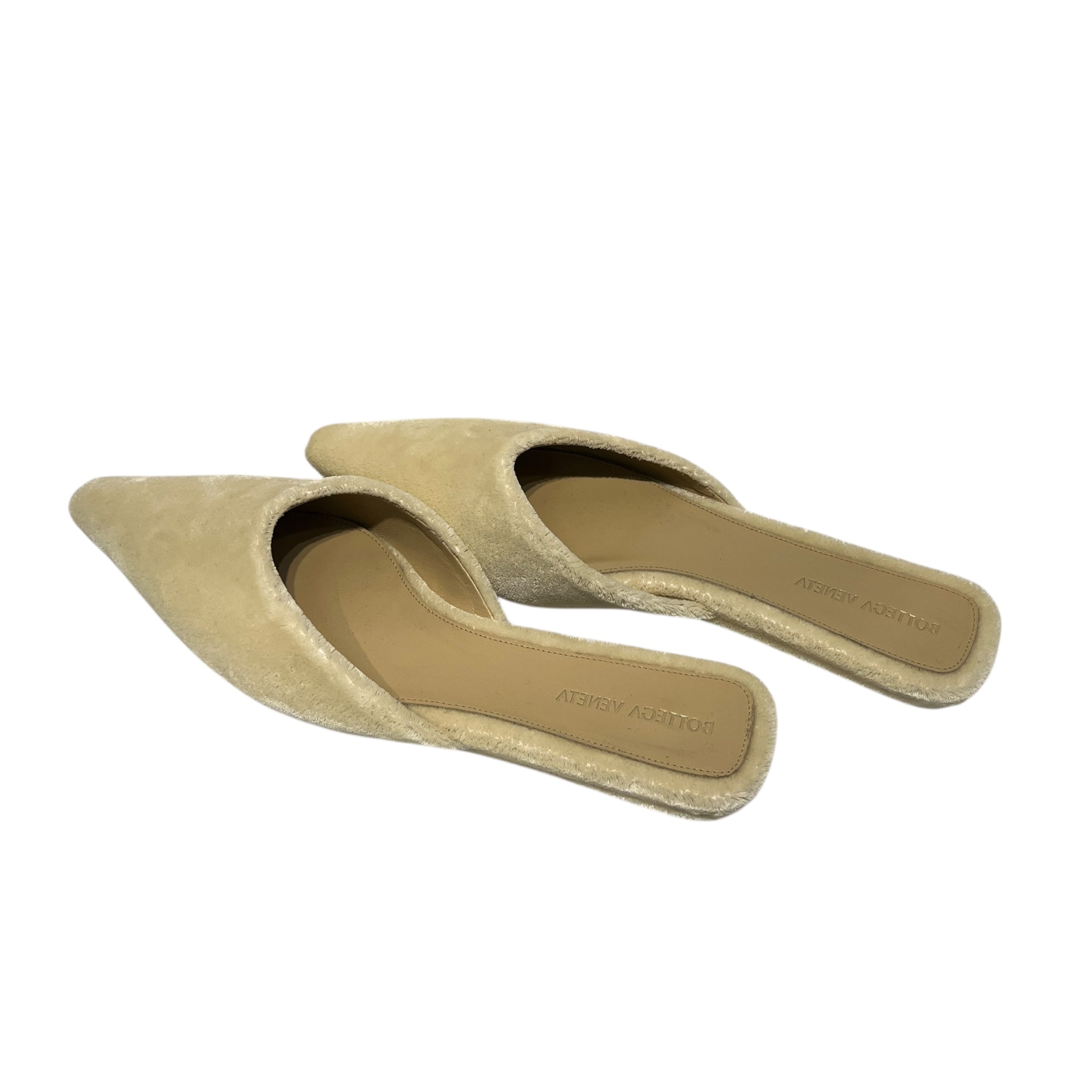 BOTTEGA VENETA/Flat Shoes/EU 39/IVR/V-Tip/VELVET MULE view 2