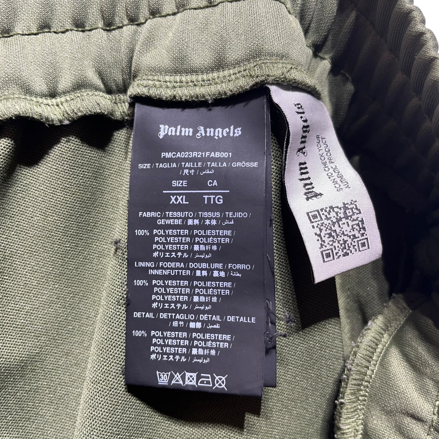 Palm Angels/Pants/XXL/Cotton/GRN/Stripe/ view 4