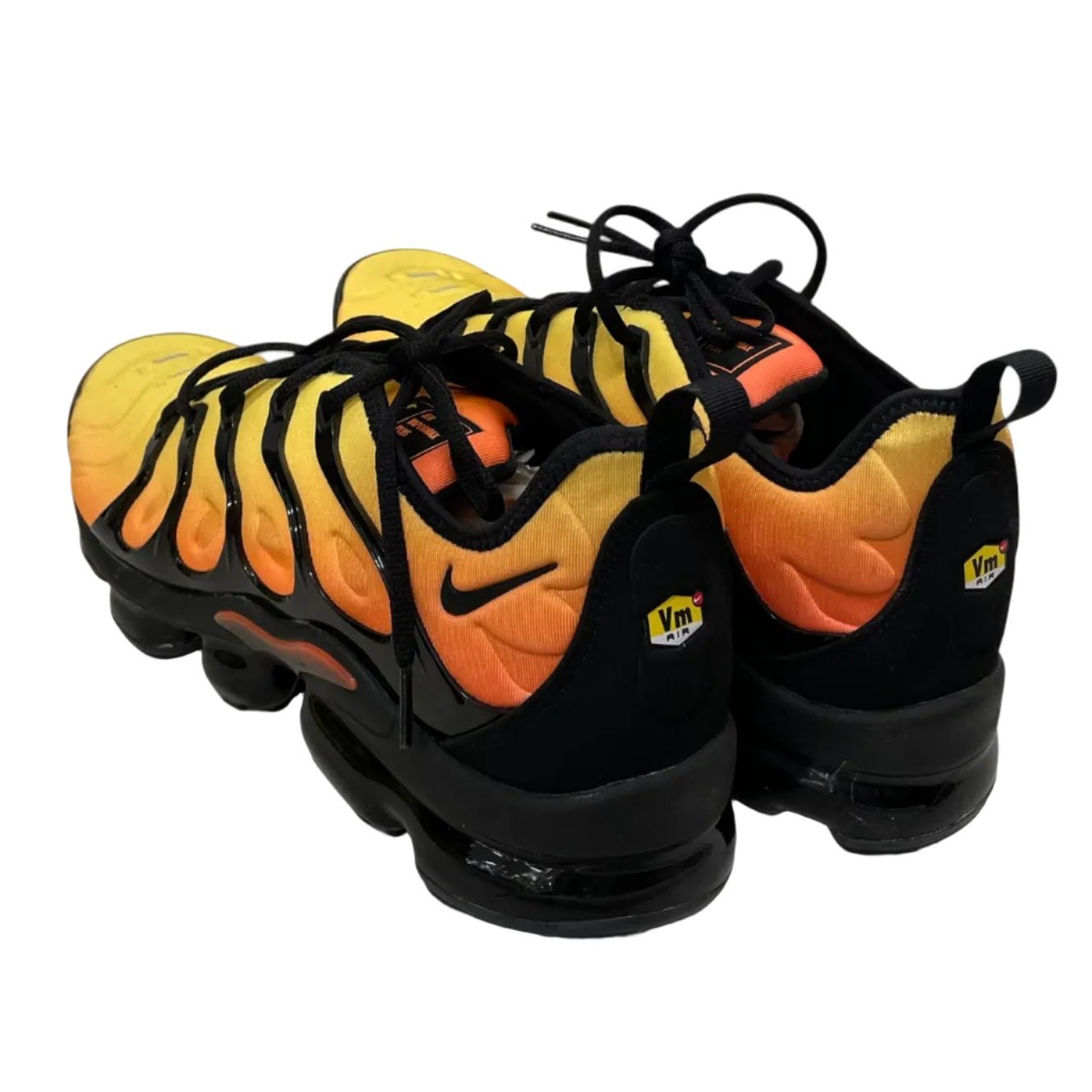 NIKE/Low-Sneakers/US 12/Leather/YEL/VAPORMAX PLUS SUNSET view 2