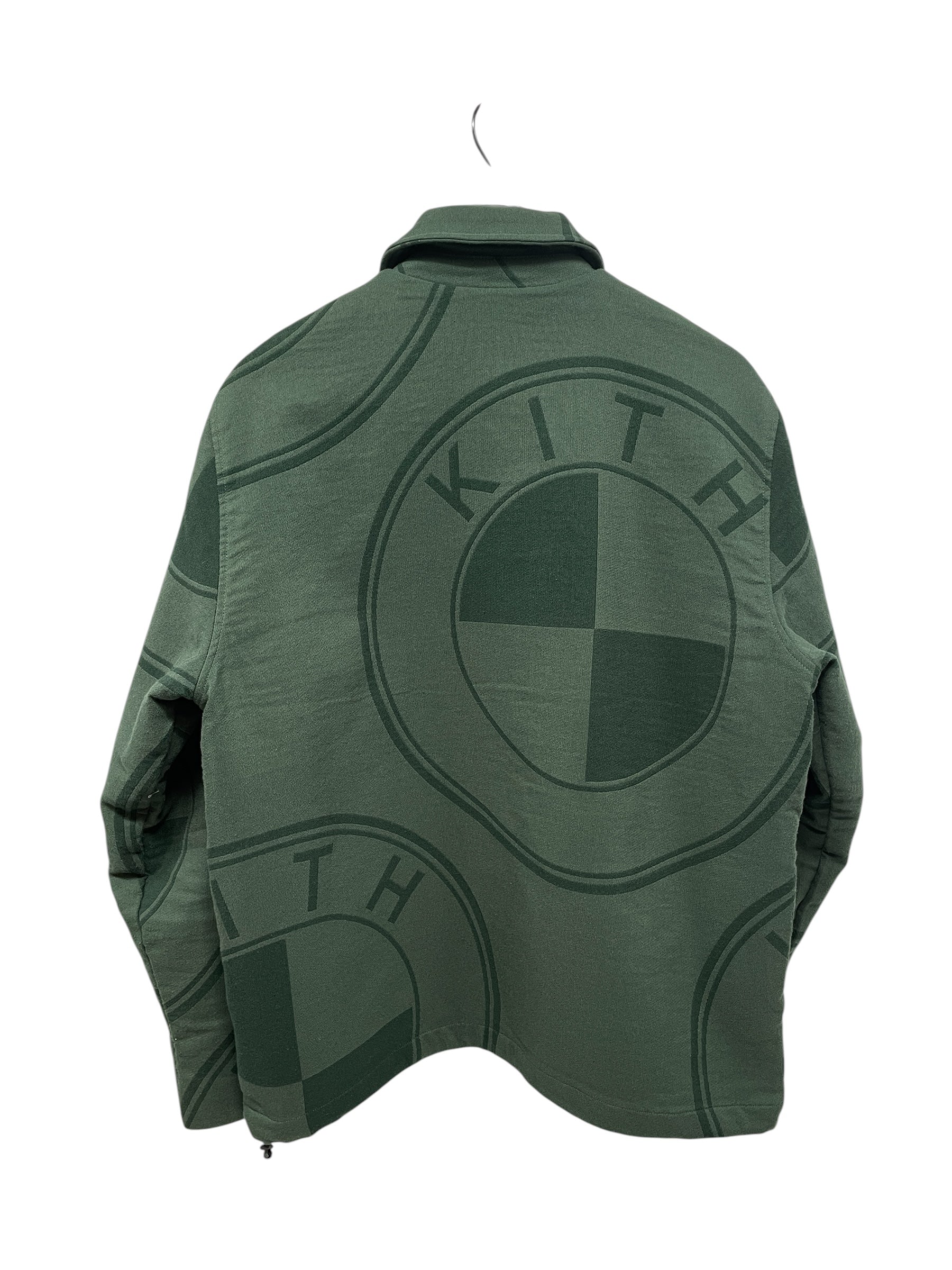 KITH/Jacket/M/Cotton/GRN/BMW COLLARED JCKT view 4