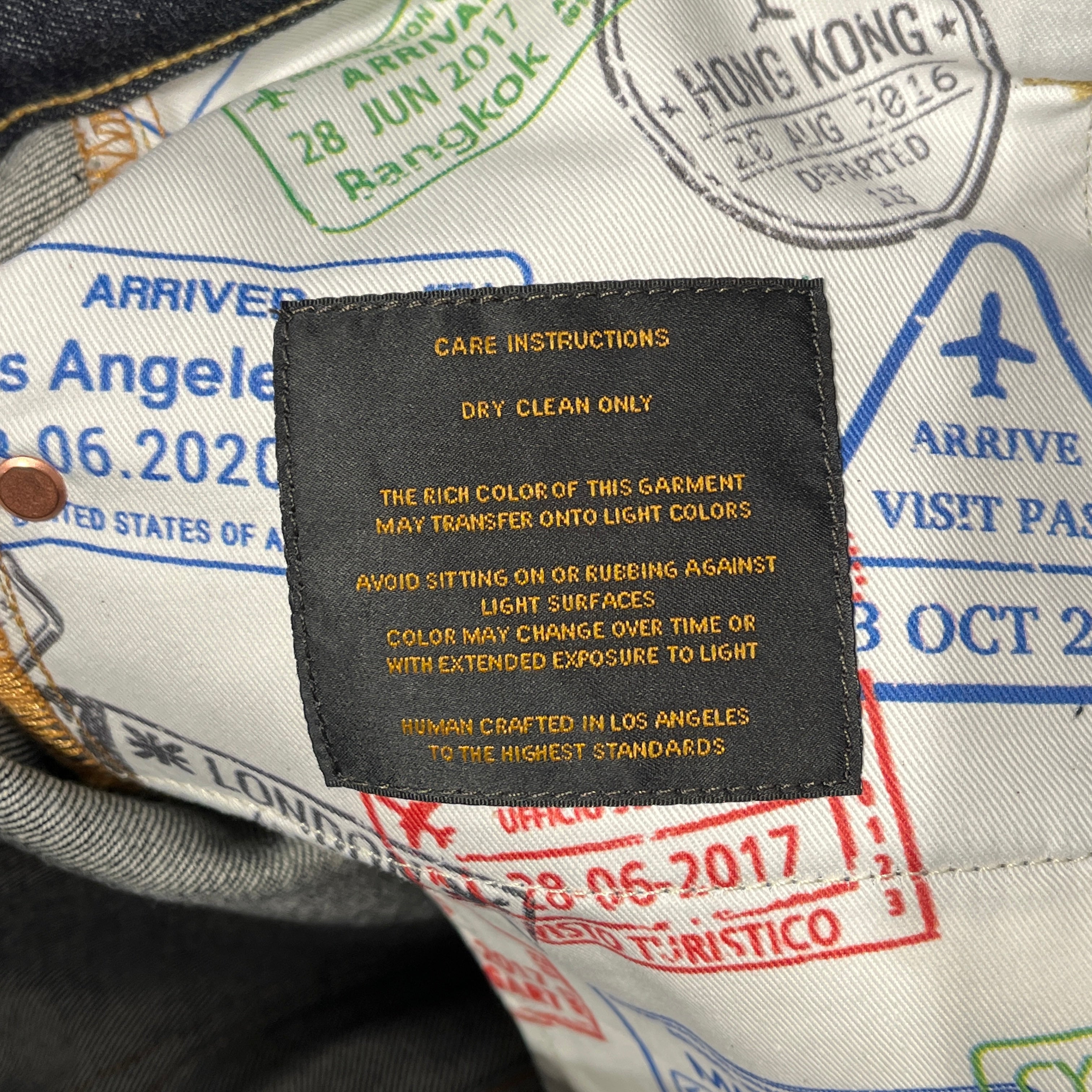 THE SEVEN CONTINENTS/Straight Pants/31/Denim/NVY/JACK PANT YOKOHAMA RAW view 6