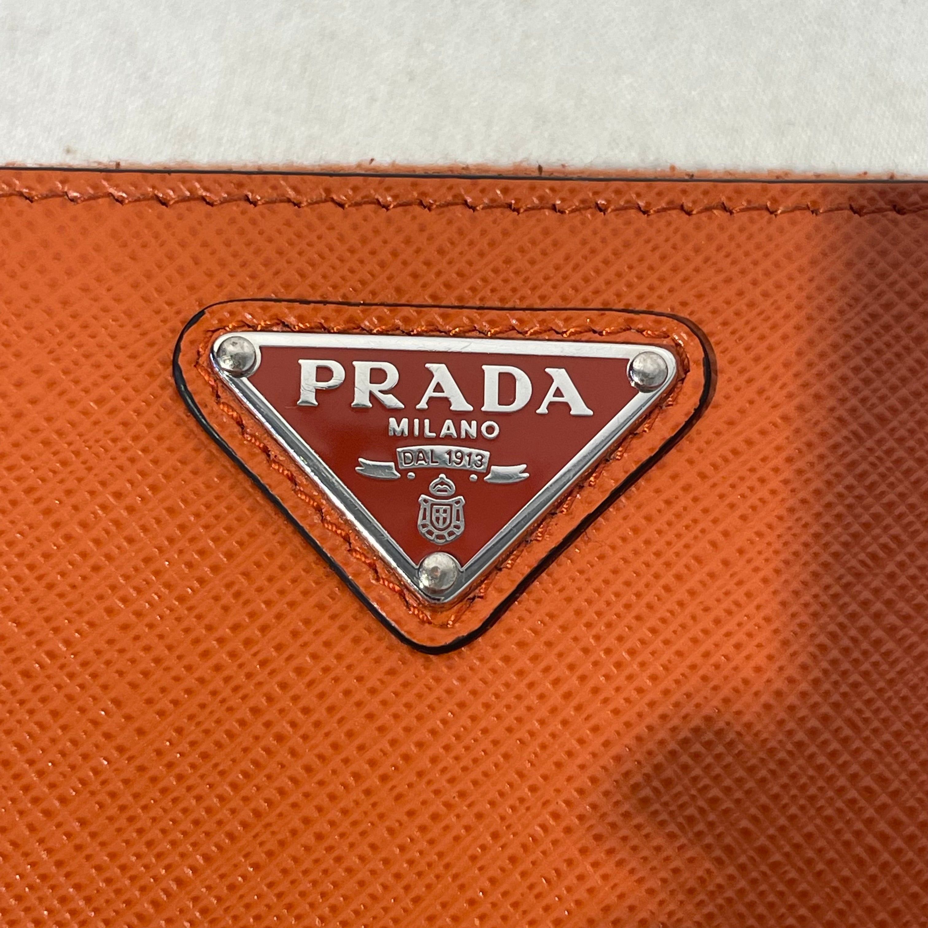 PRADA/Bifold Wallet/Leather/ORN/L's/ view 5