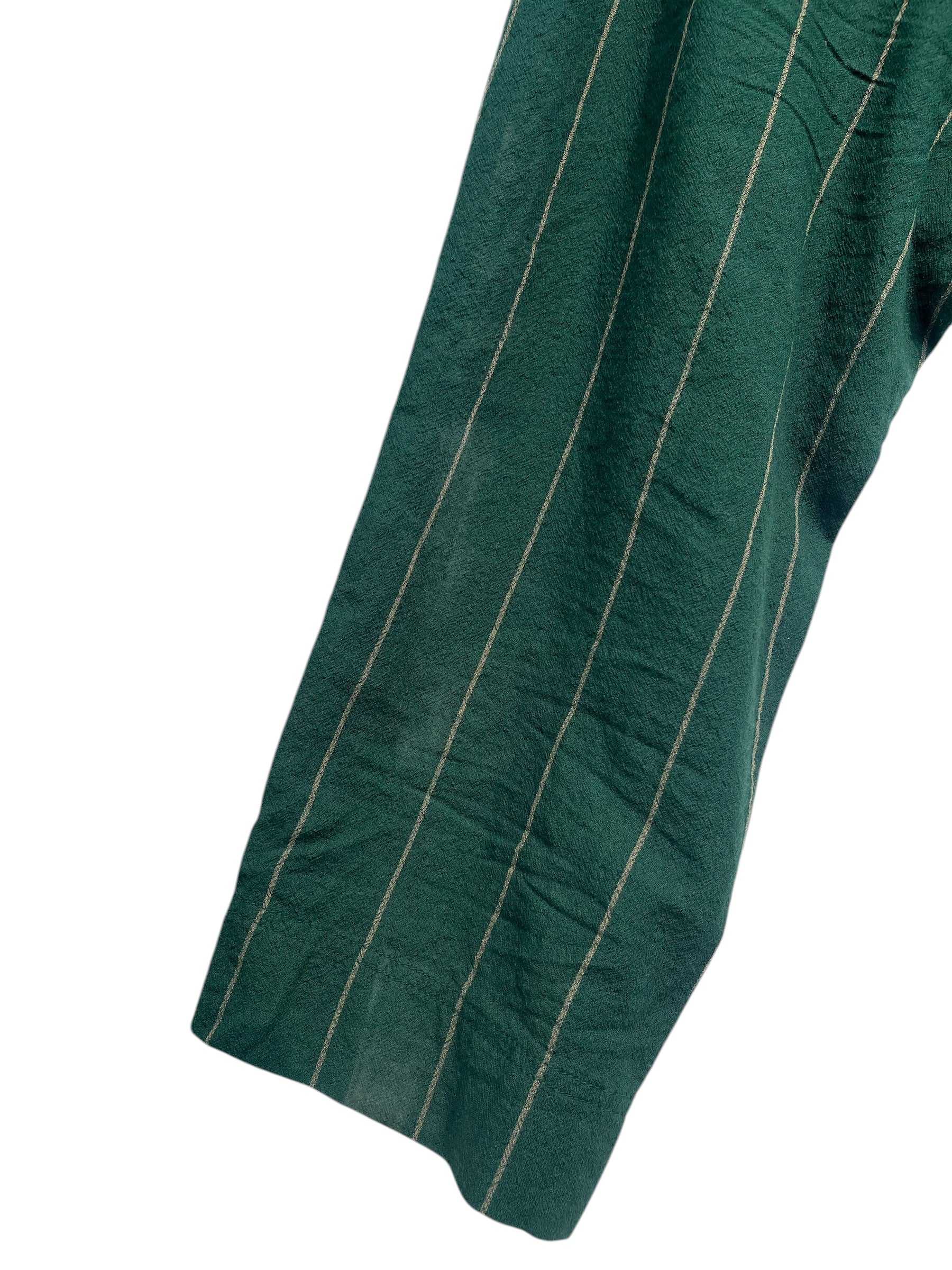 Vivienne Westwood MAN/Pants/46/Cotton/GRN/Stripe/DROP CROTCH JOGGER view 3