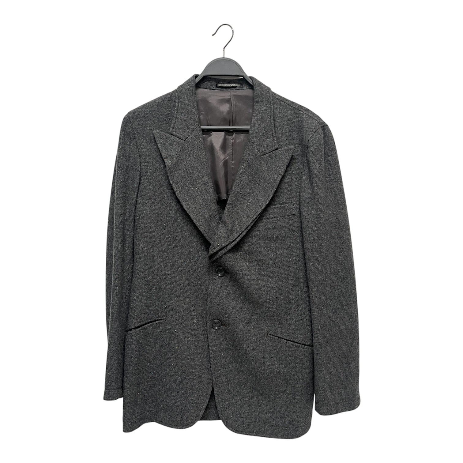 yohji yamamoto POUR HOMME/Jacket/1/Wool/GRY/RAINBOW SPECS HP-J41-102 view 1