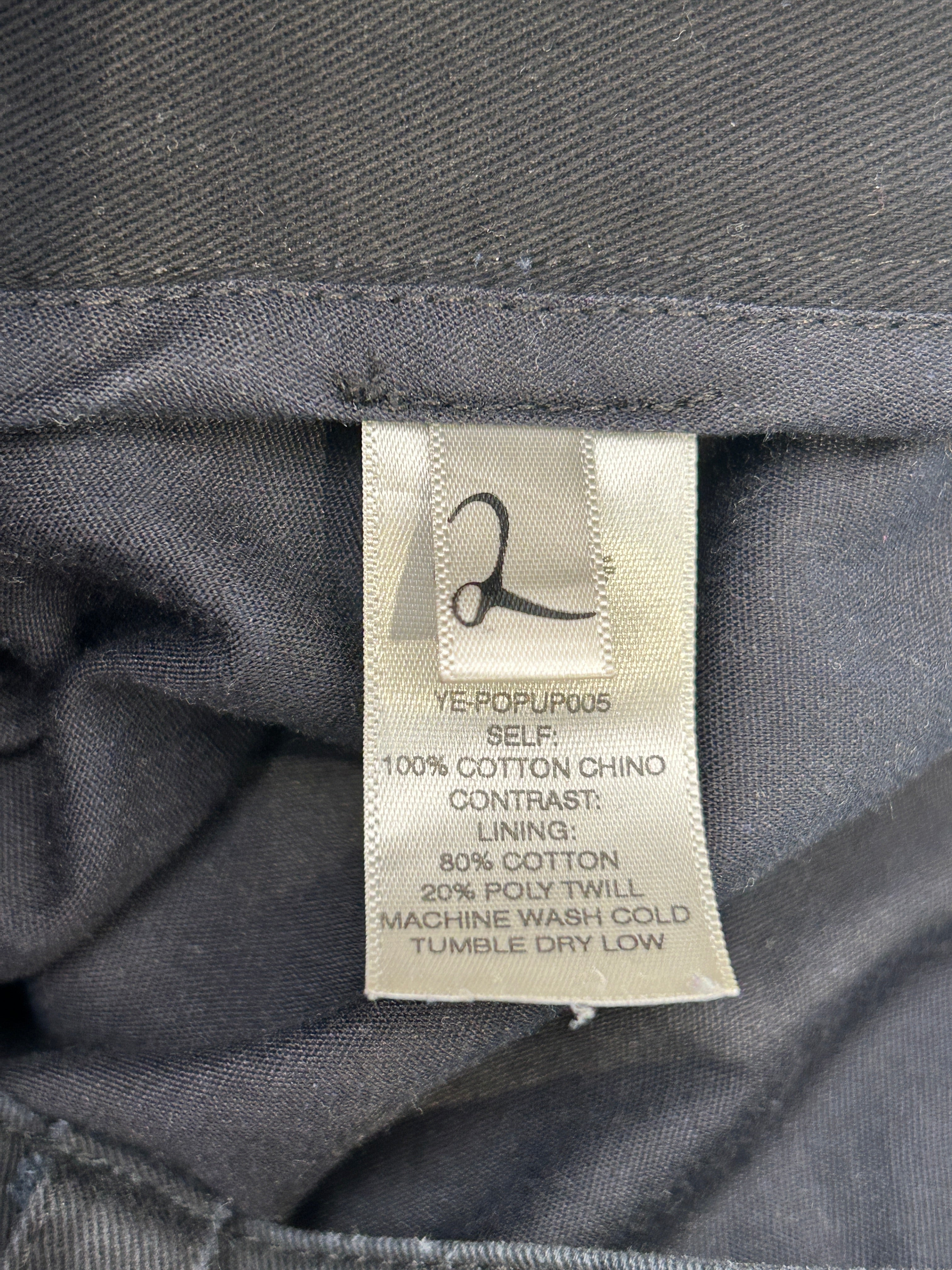 YUREMANE/Pants/2/Cotton/BLK/PLEADED WAIST view 4